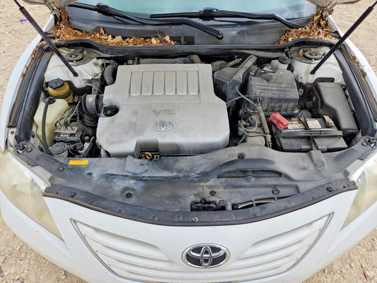 2009 Toyota Camry White vin: 4T1BK46K19U596787