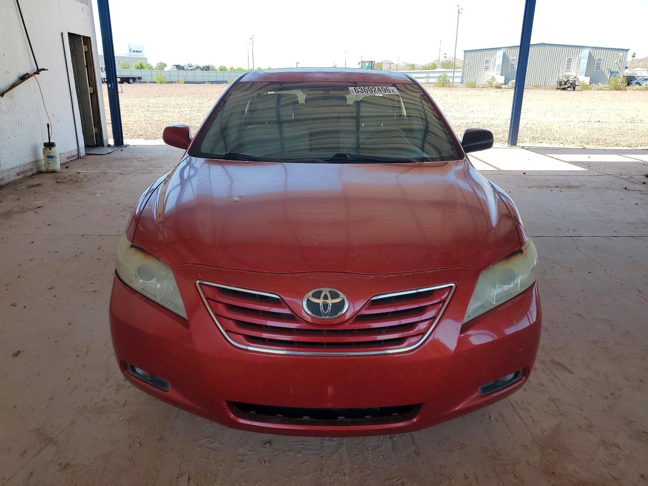 2007 Toyota Camry Xle V6 Red vin: 4T1BK46K27U004570