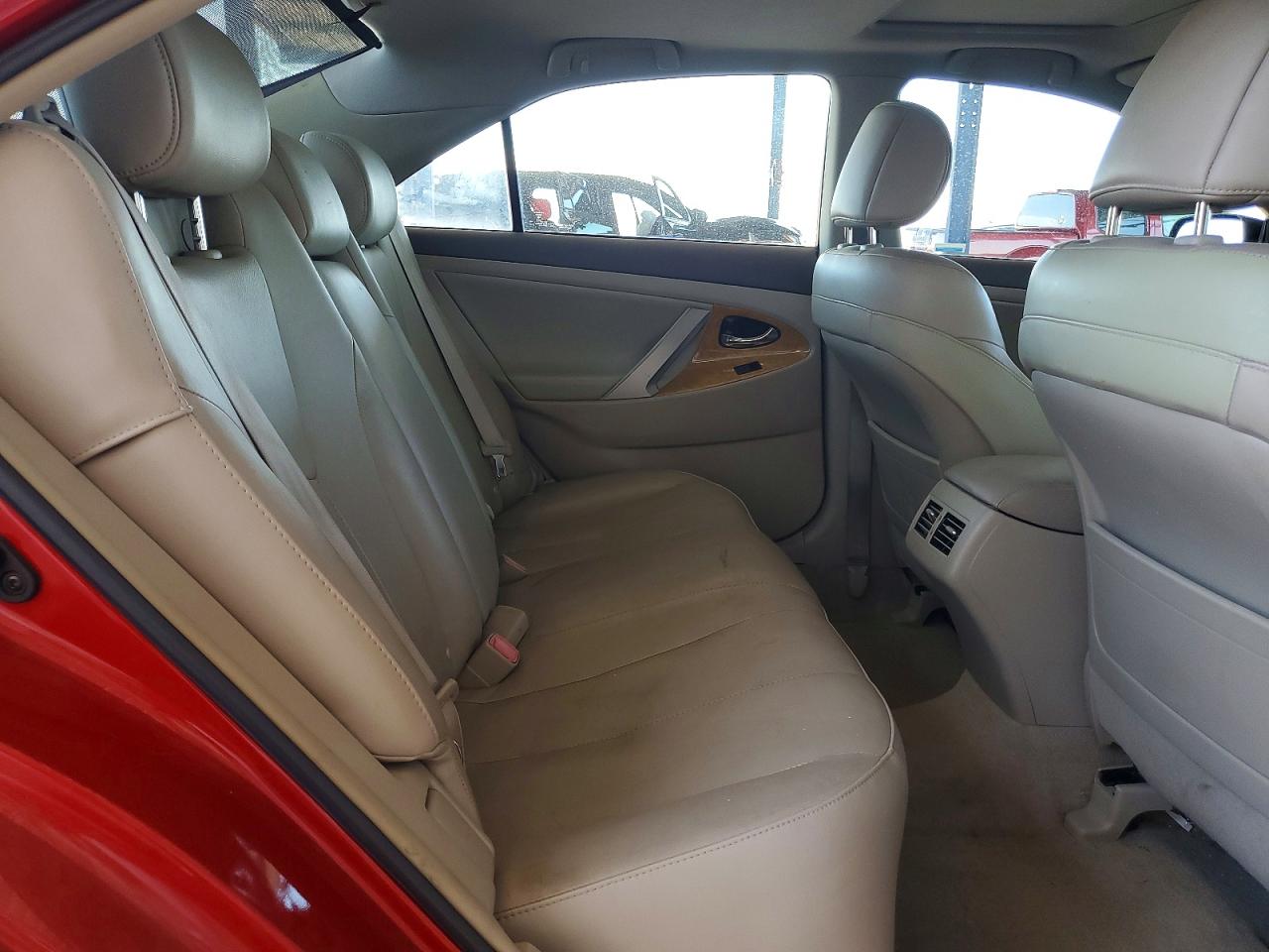 2007 Toyota Camry Xle V6 Red vin: 4T1BK46K27U004570