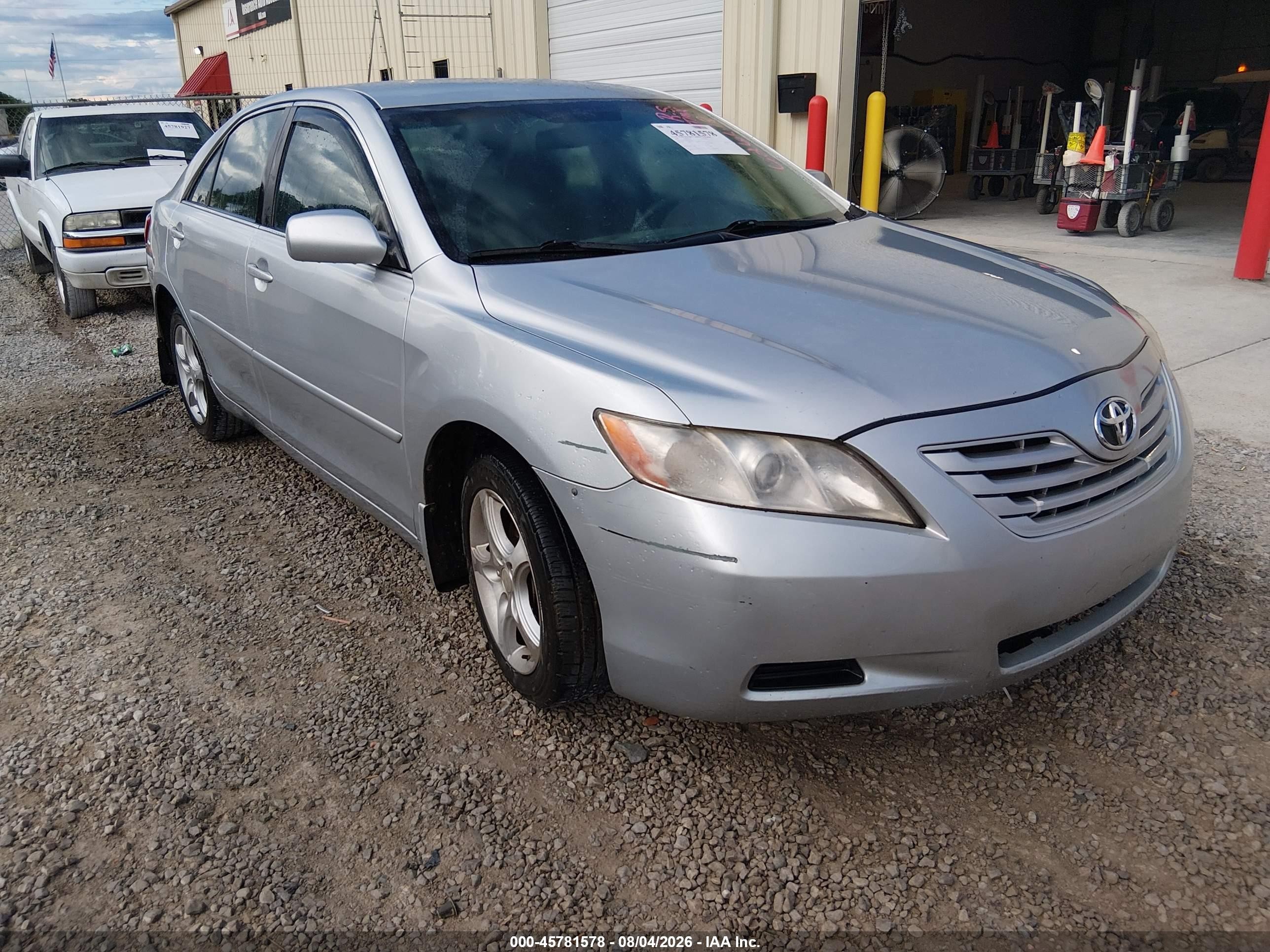 2007 Toyota Camry Le V6 Gray vin: 4T1BK46K27U026018