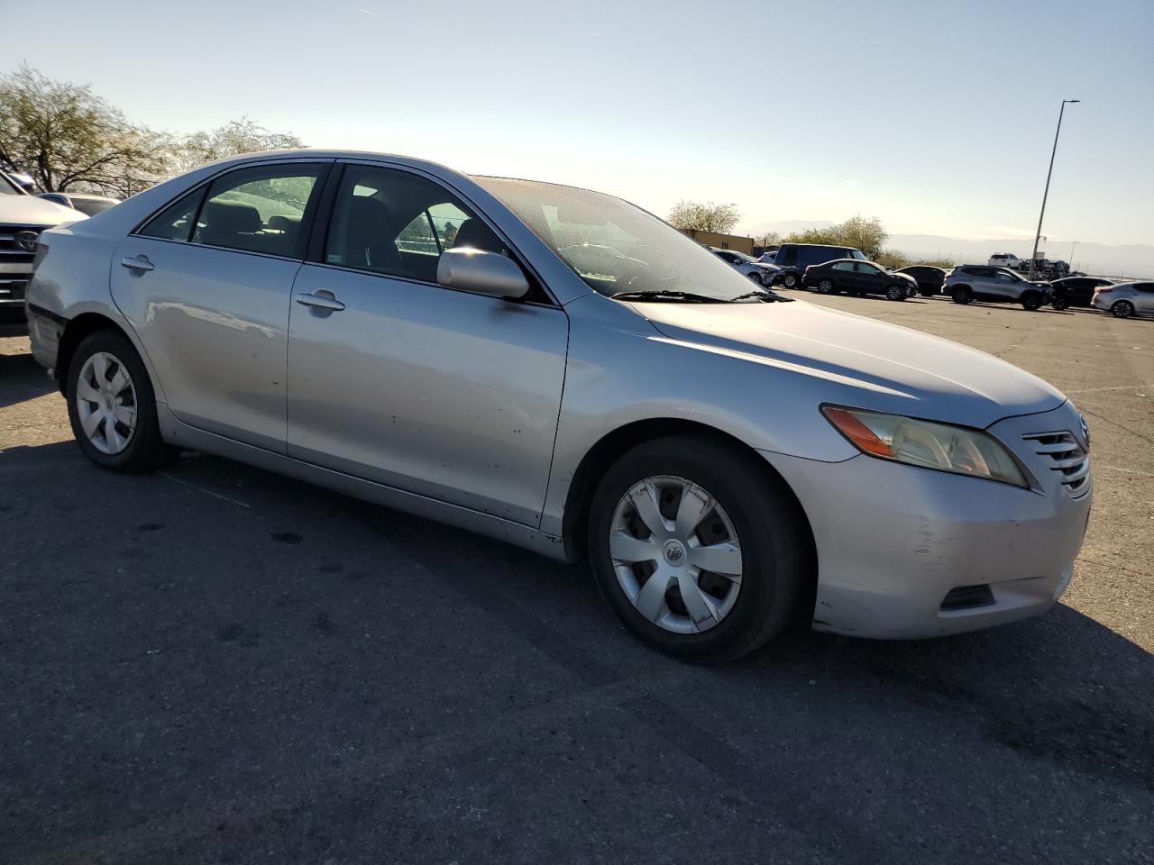 2007 Toyota Camry Le Silver vin: 4T1BK46K27U027654