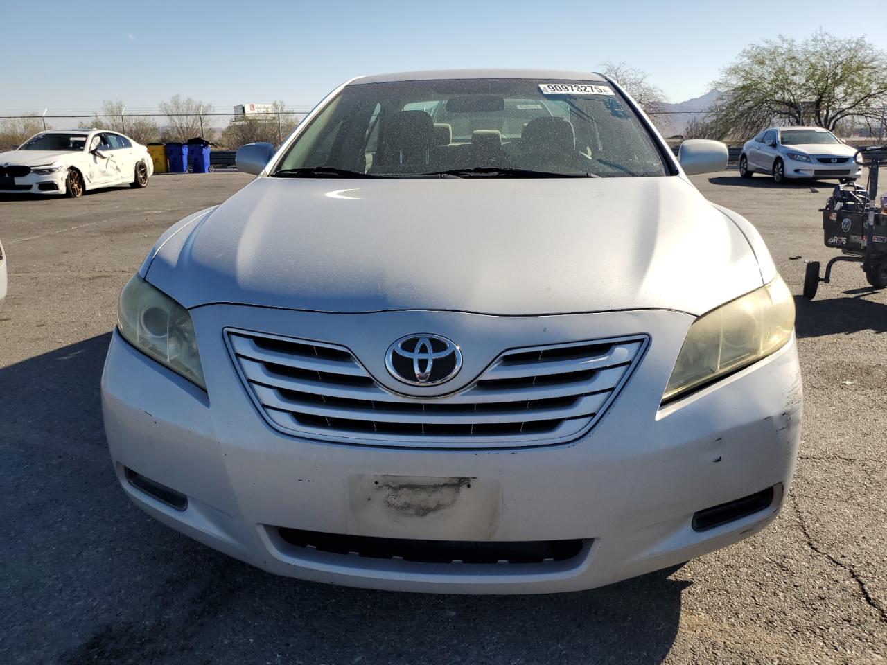 2007 Toyota Camry Le Silver vin: 4T1BK46K27U027654
