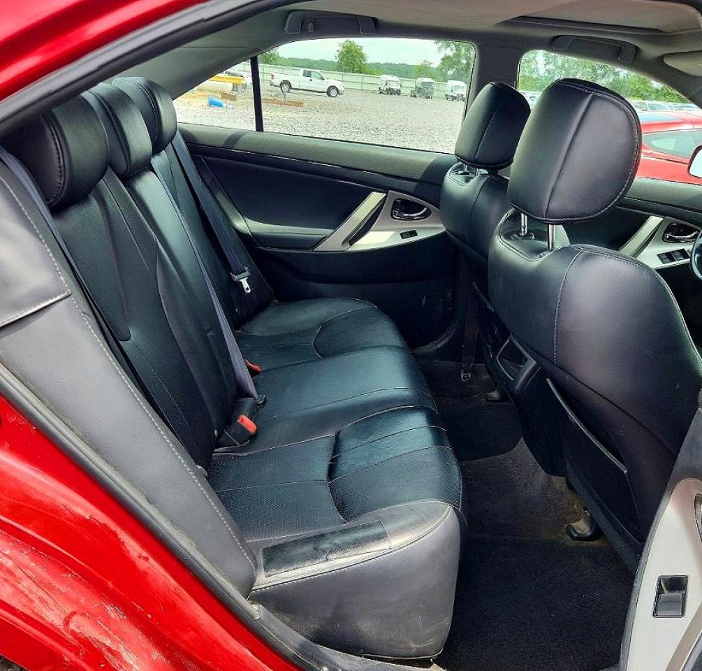 2007 Toyota Camry Se V6 Red vin: 4T1BK46K27U030103