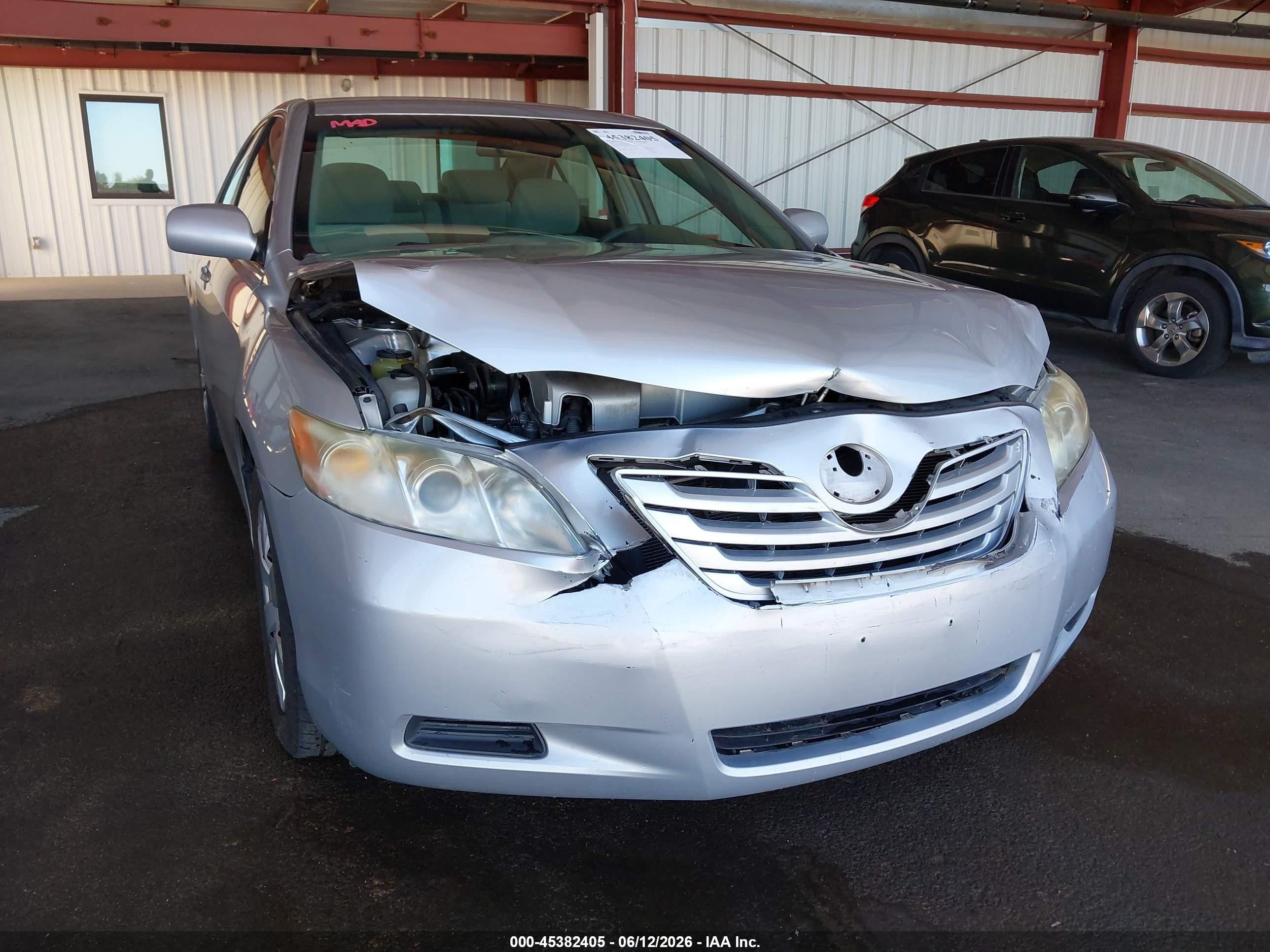 2007 Toyota Camry Le V6 Silver vin: 4T1BK46K27U042901