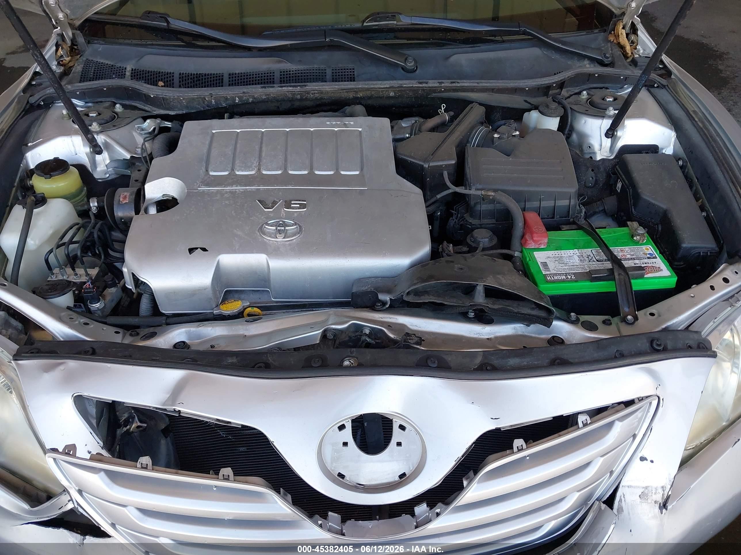 2007 Toyota Camry Le V6 Silver vin: 4T1BK46K27U042901