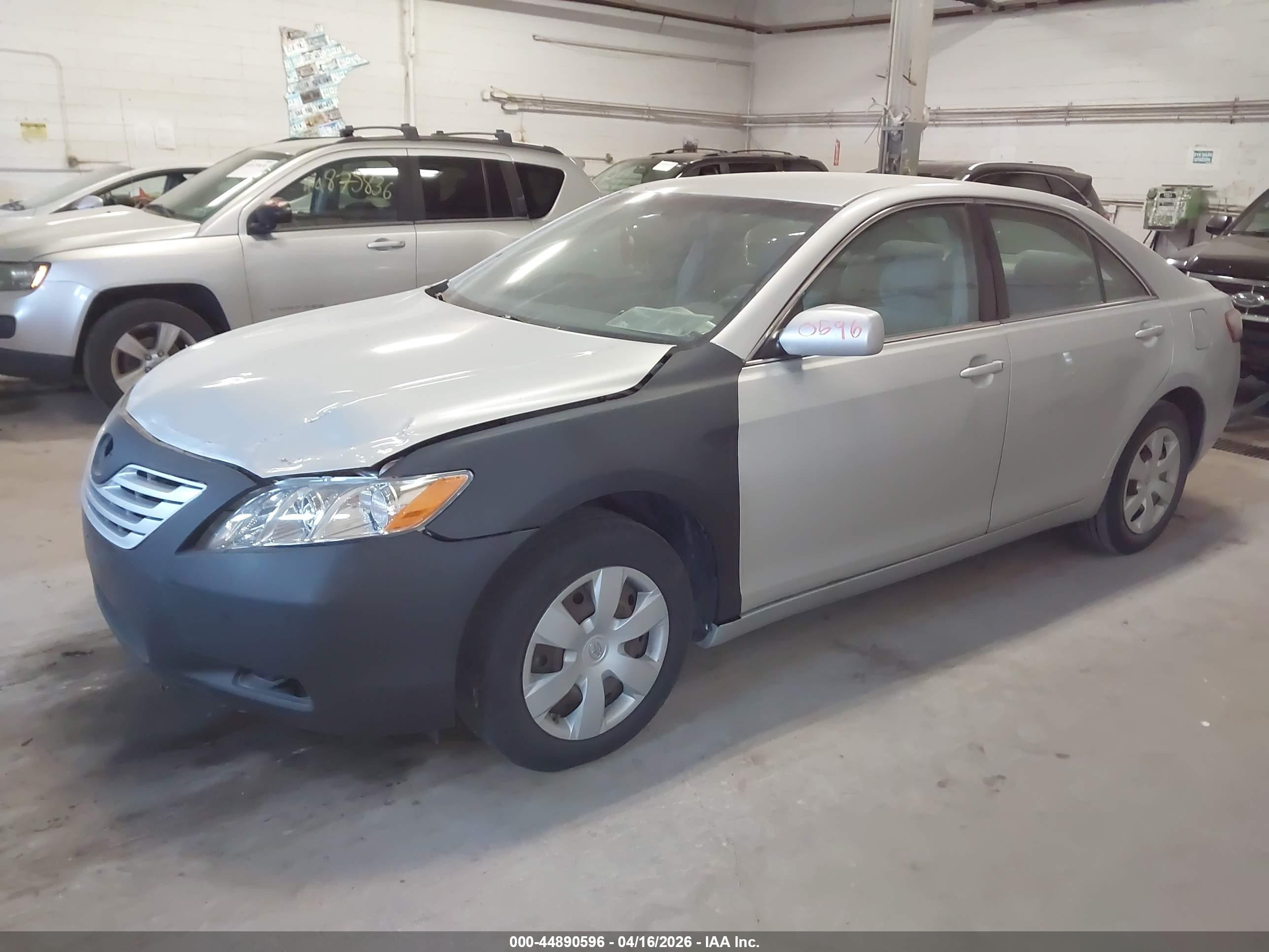 2007 Toyota Camry Le V6 Gray vin: 4T1BK46K27U507323