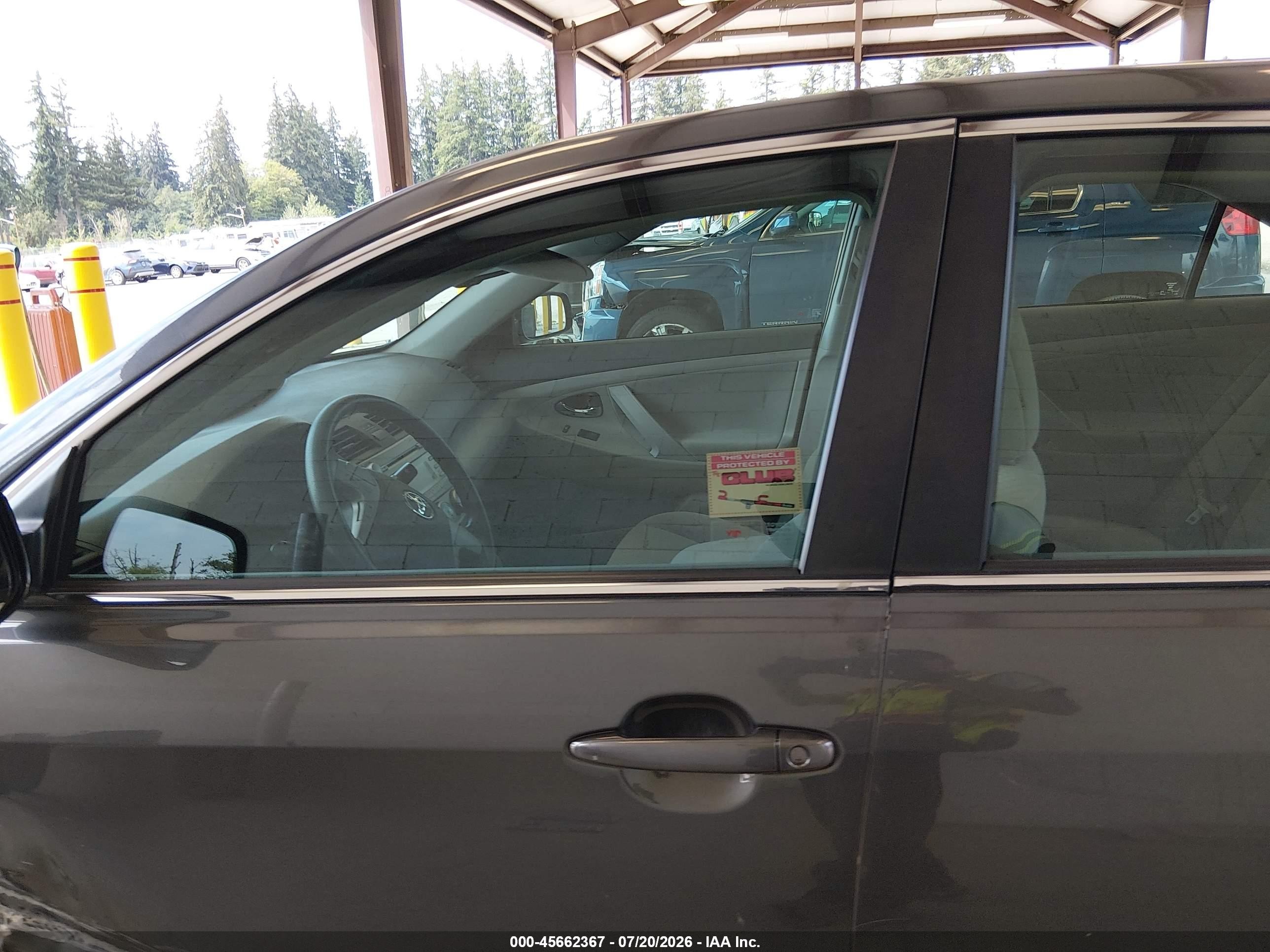 2007 Toyota Camry Le V6 Blue vin: 4T1BK46K27U510304