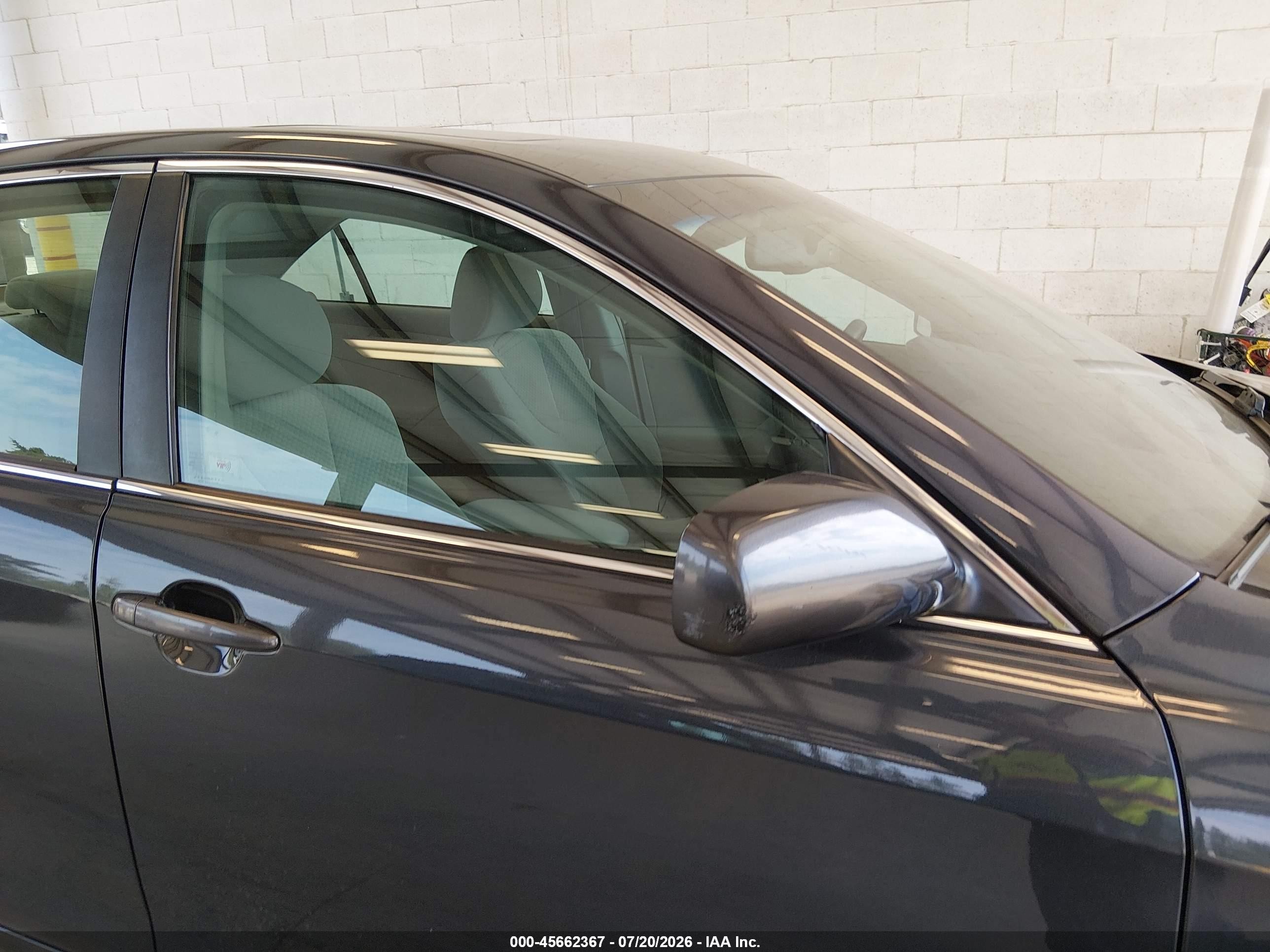 2007 Toyota Camry Le V6 Blue vin: 4T1BK46K27U510304