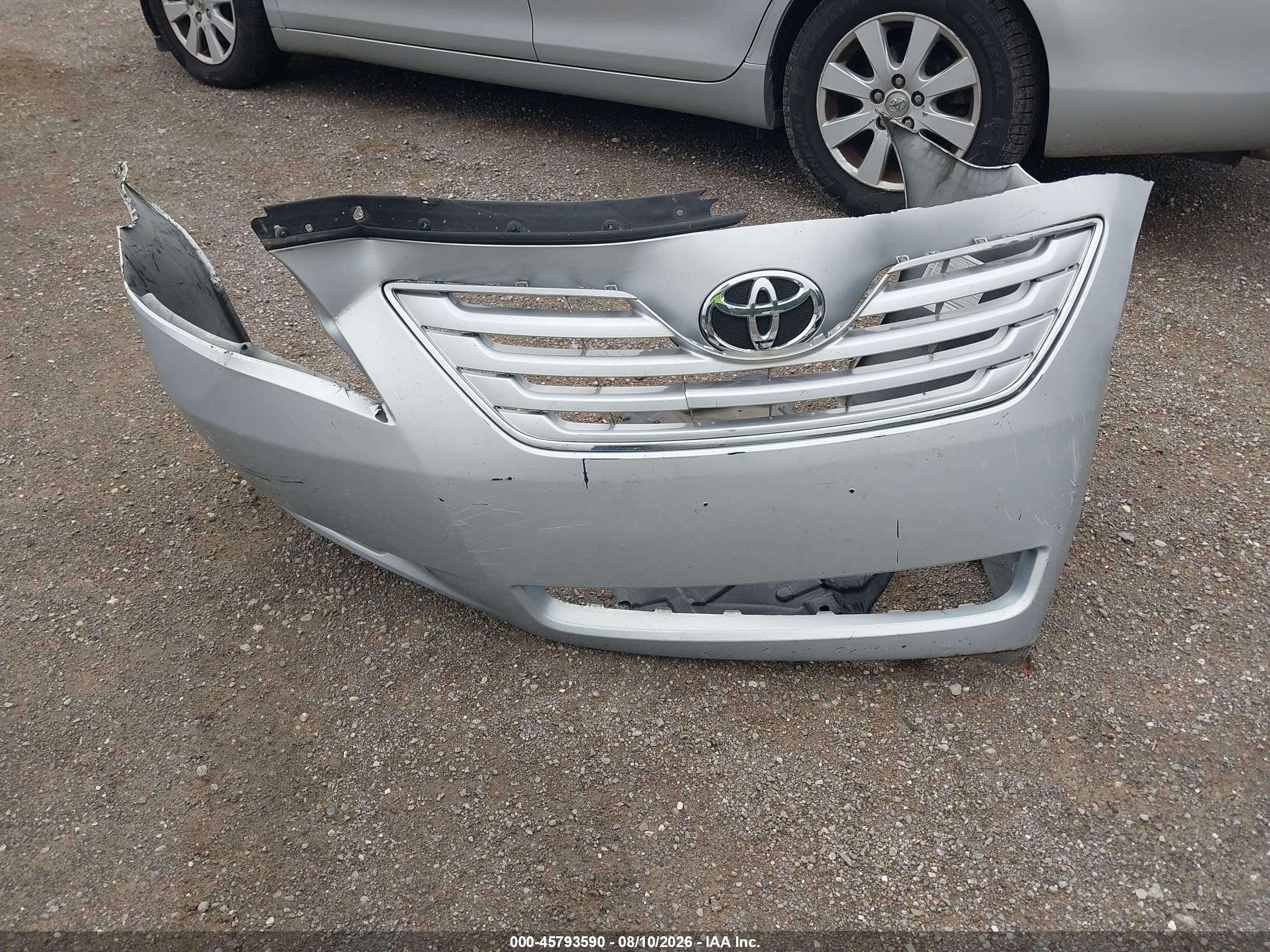 2007 Toyota Camry Xle V6 Silver vin: 4T1BK46K27U519052