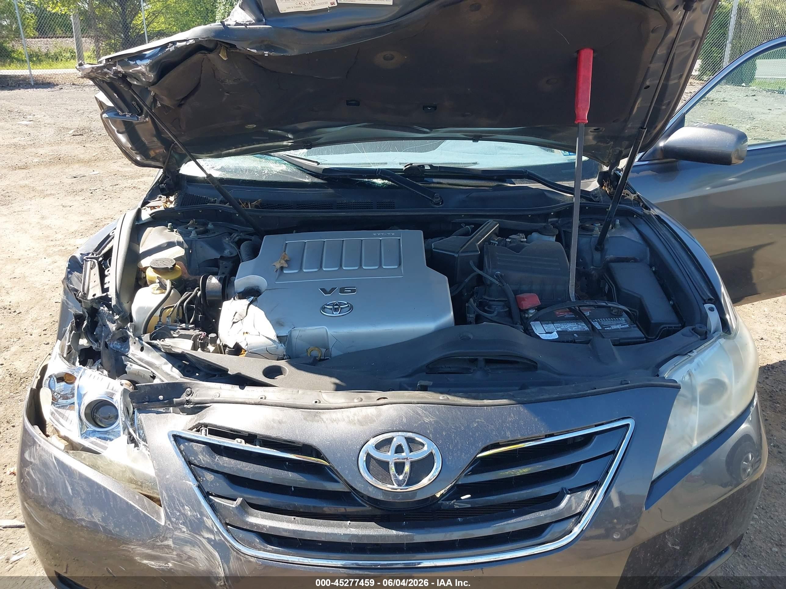 2007 Toyota Camry Xle V6 Gray vin: 4T1BK46K27U537518