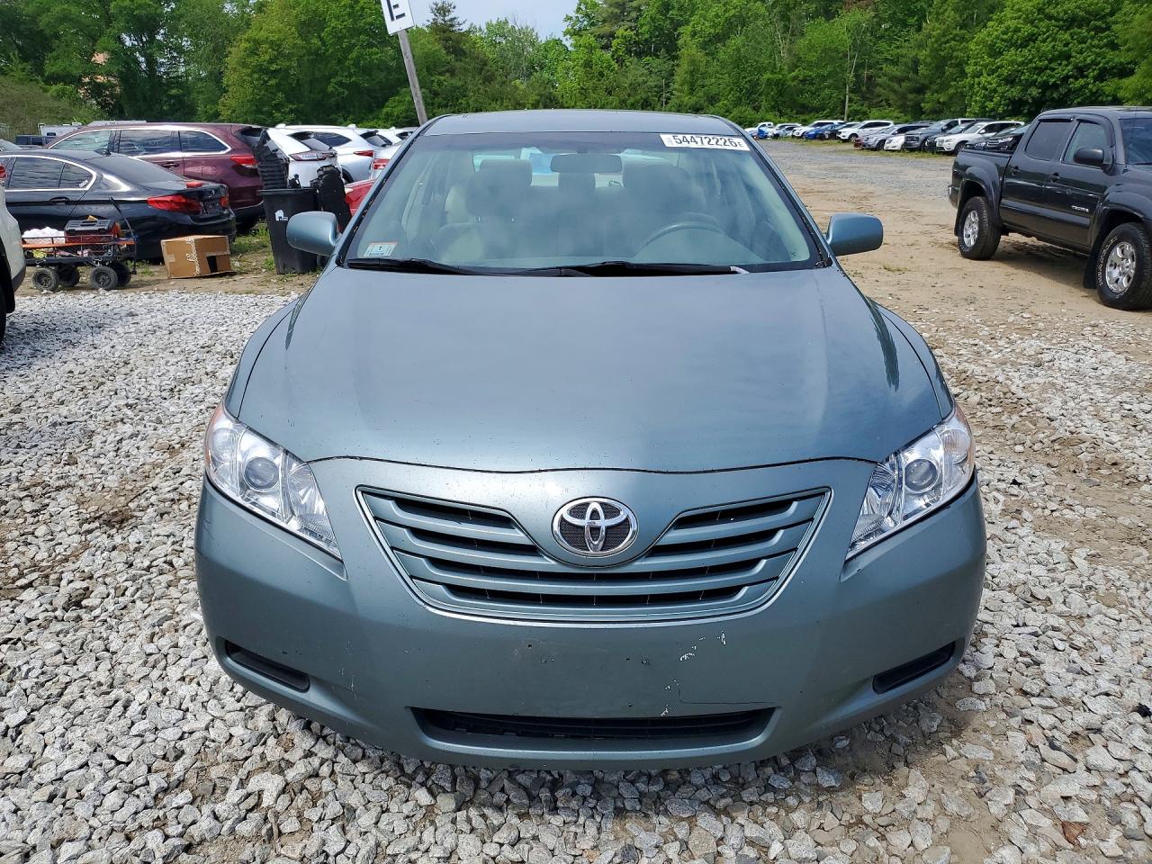 2007 Toyota Camry Le V6 Green vin: 4T1BK46K27U539348