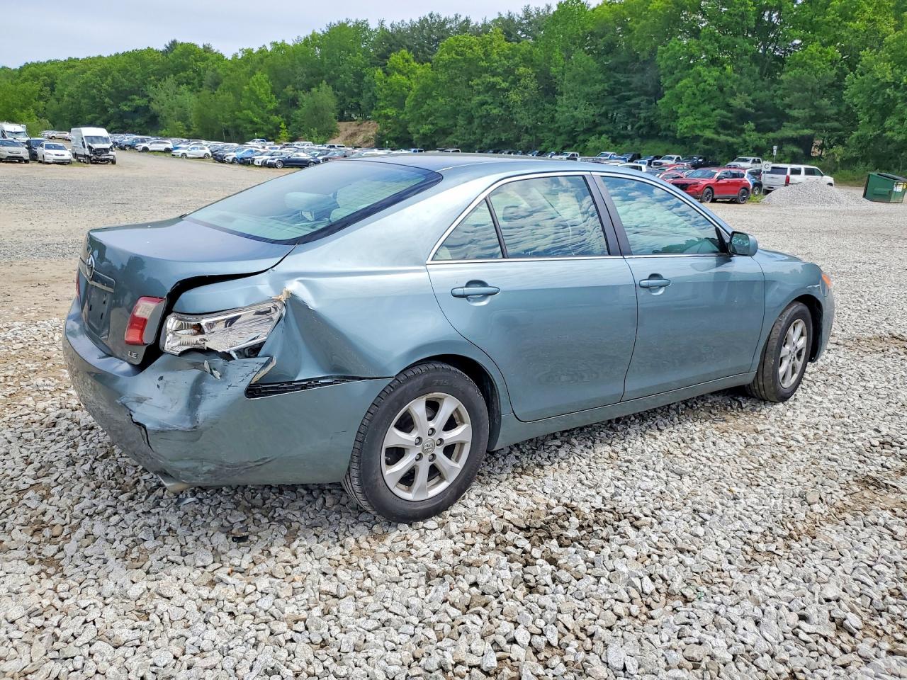 2007 Toyota Camry Le V6 Green vin: 4T1BK46K27U539348