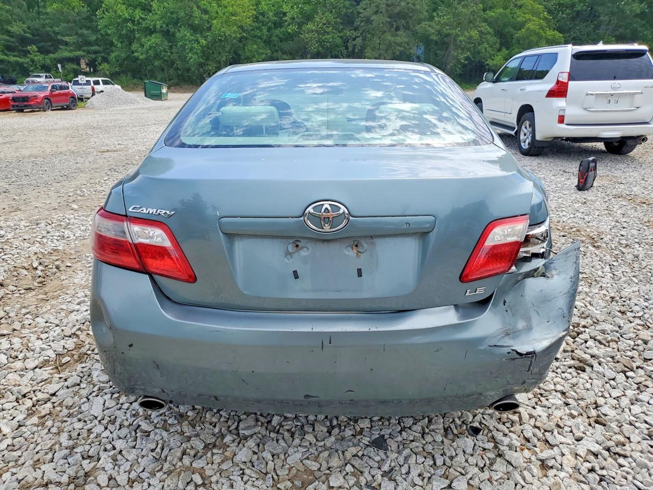 2007 Toyota Camry Le V6 Green vin: 4T1BK46K27U539348