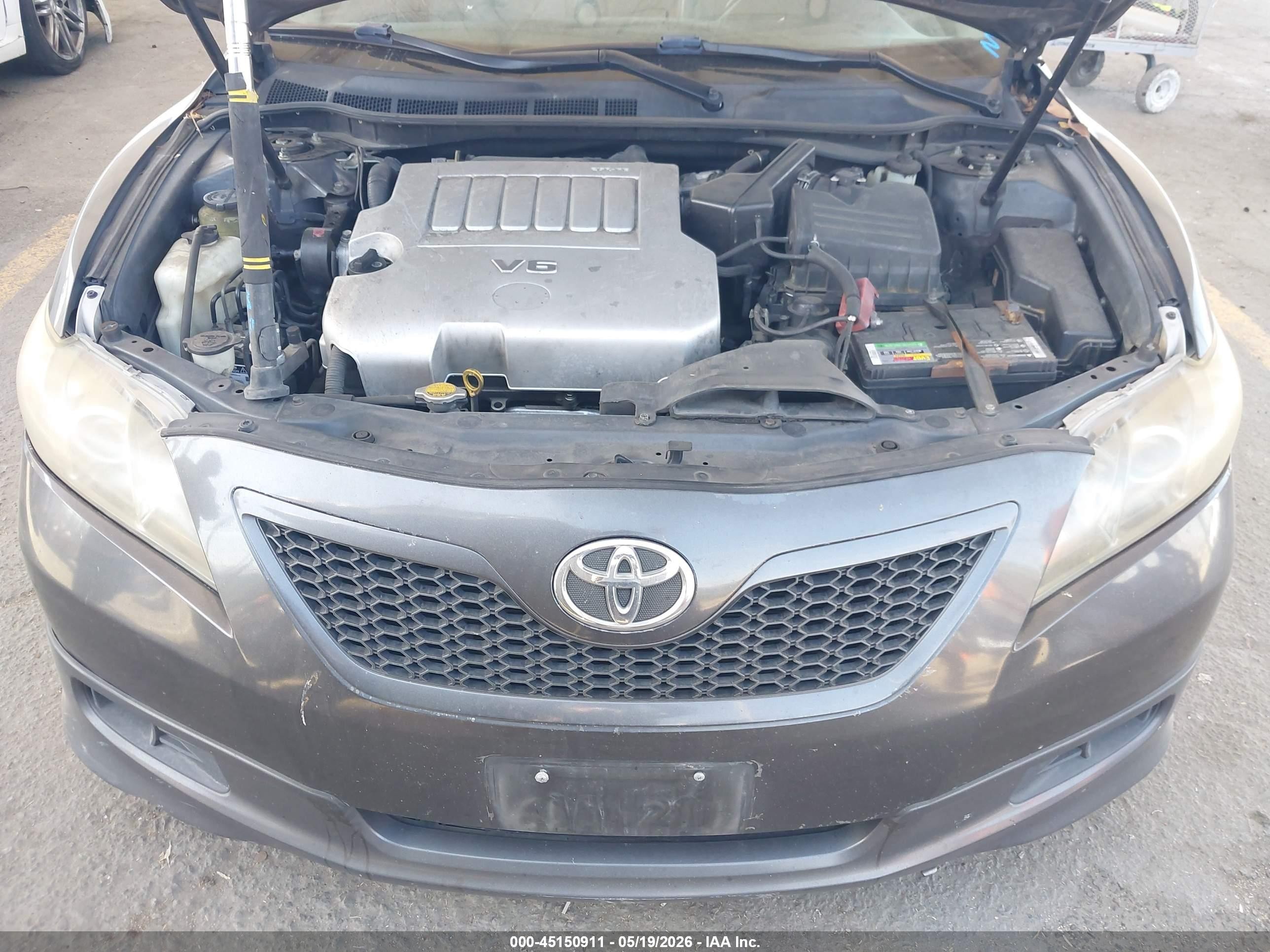 2007 Toyota Camry Se V6 Gray vin: 4T1BK46K27U551225