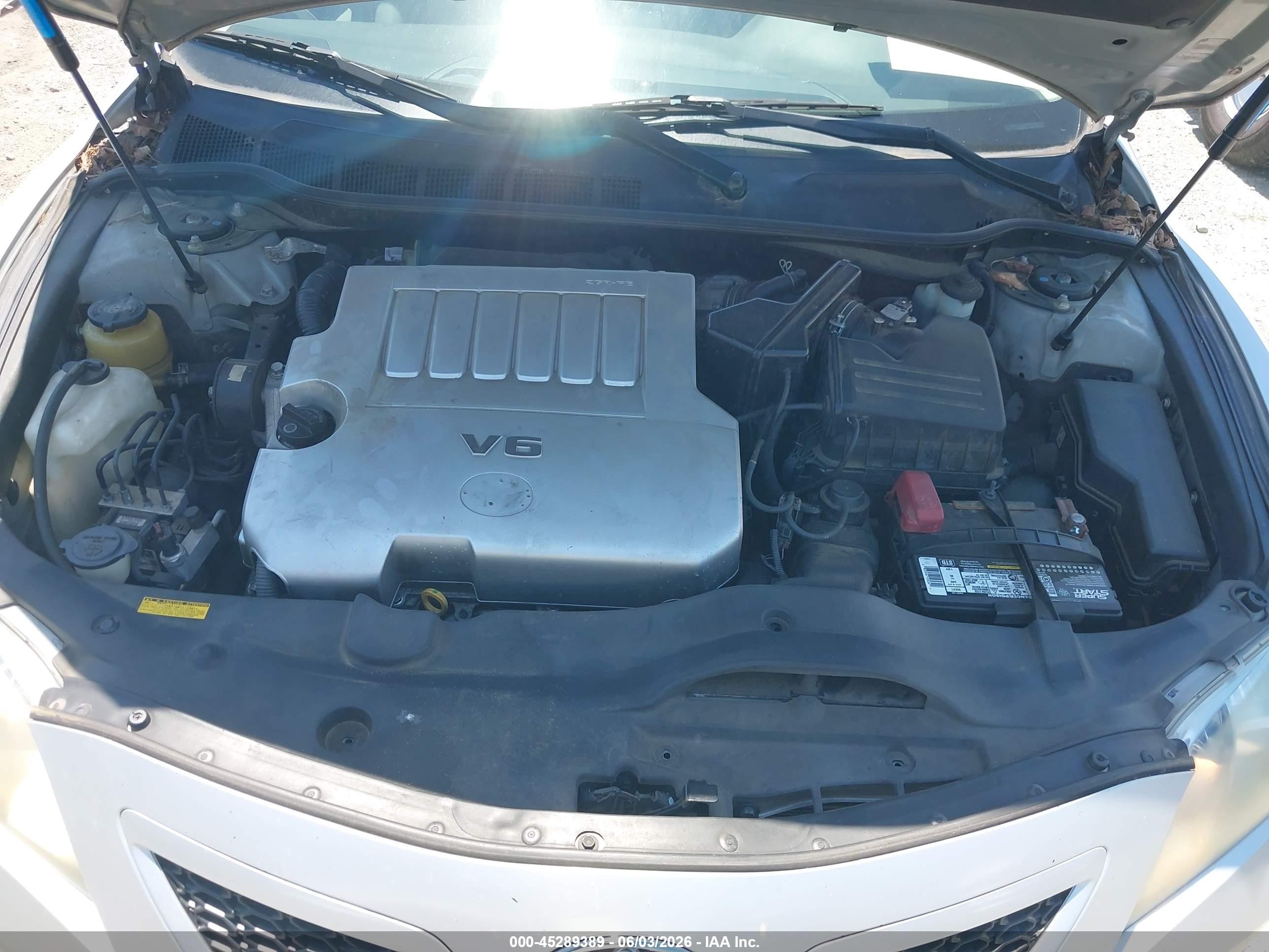 2007 Toyota Camry Se V6 Silver vin: 4T1BK46K27U551595