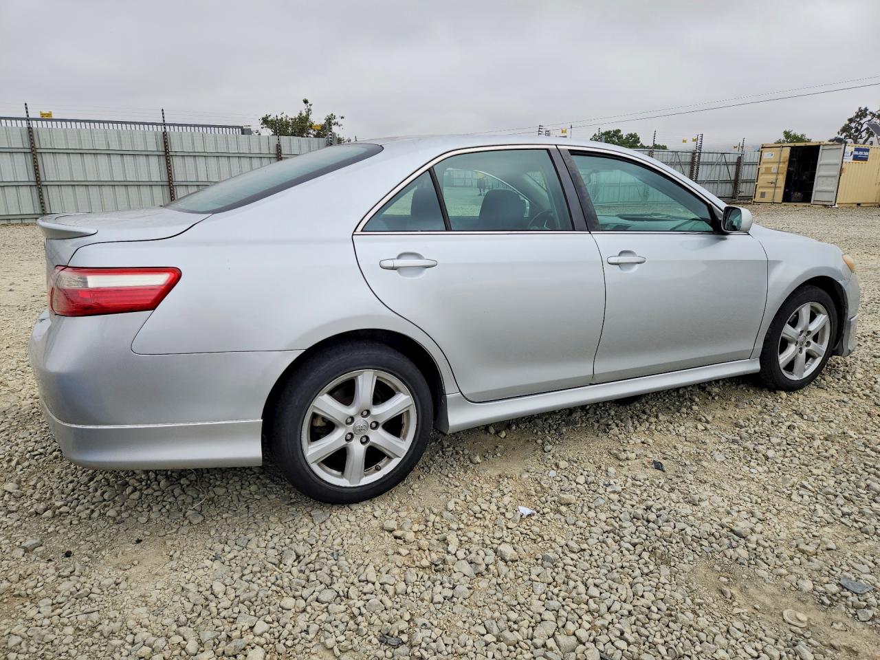 2007 Toyota Camry Se V6 Silver vin: 4T1BK46K27U555999