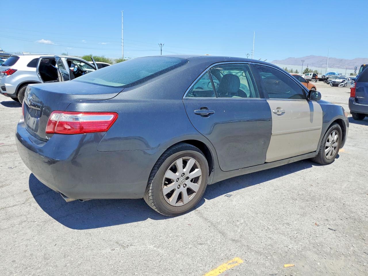 2008 Toyota Camry Le V6 Gray vin: 4T1BK46K28U070442