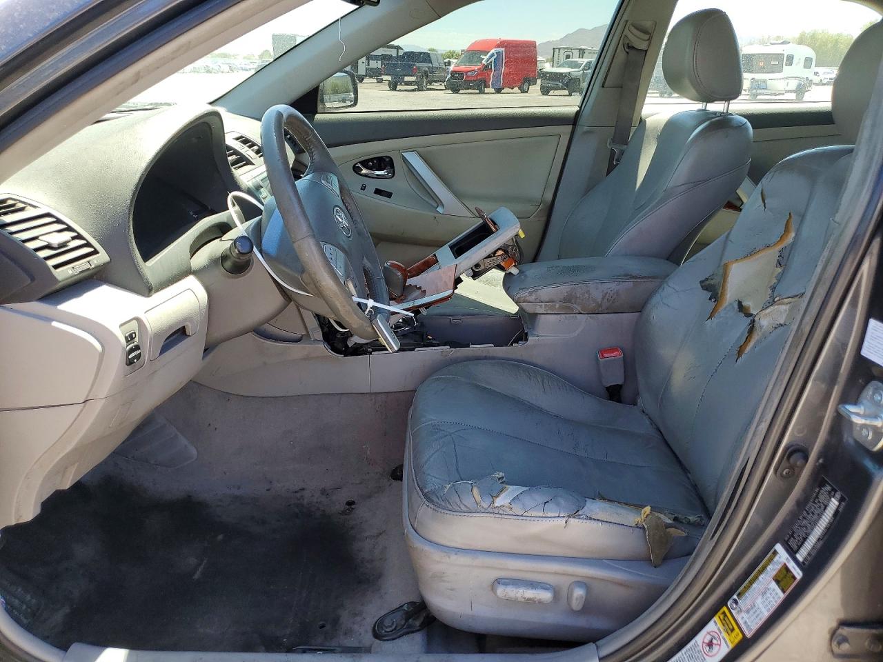 2008 Toyota Camry Le V6 Gray vin: 4T1BK46K28U070442