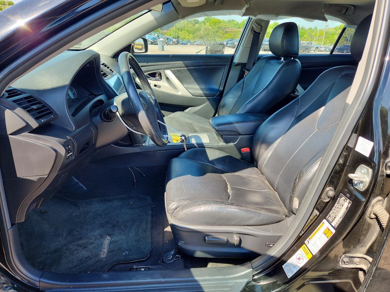 2008 Toyota Camry Se V6 Black vin: 4T1BK46K28U072658
