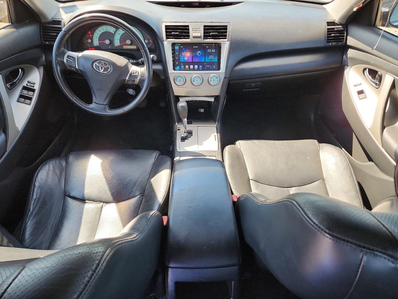 2008 Toyota Camry Se V6 Black vin: 4T1BK46K28U072658