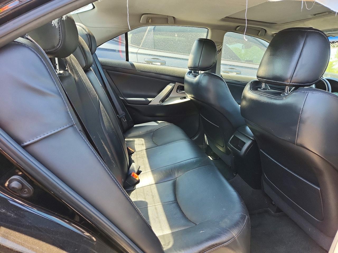 2008 Toyota Camry Se V6 Black vin: 4T1BK46K28U072658