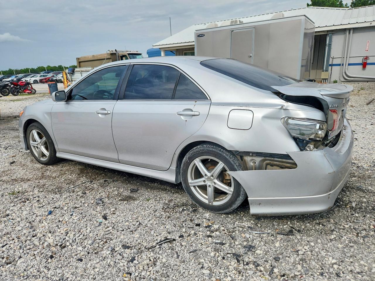 2008 Toyota Camry Se V6 Silver vin: 4T1BK46K28U565501