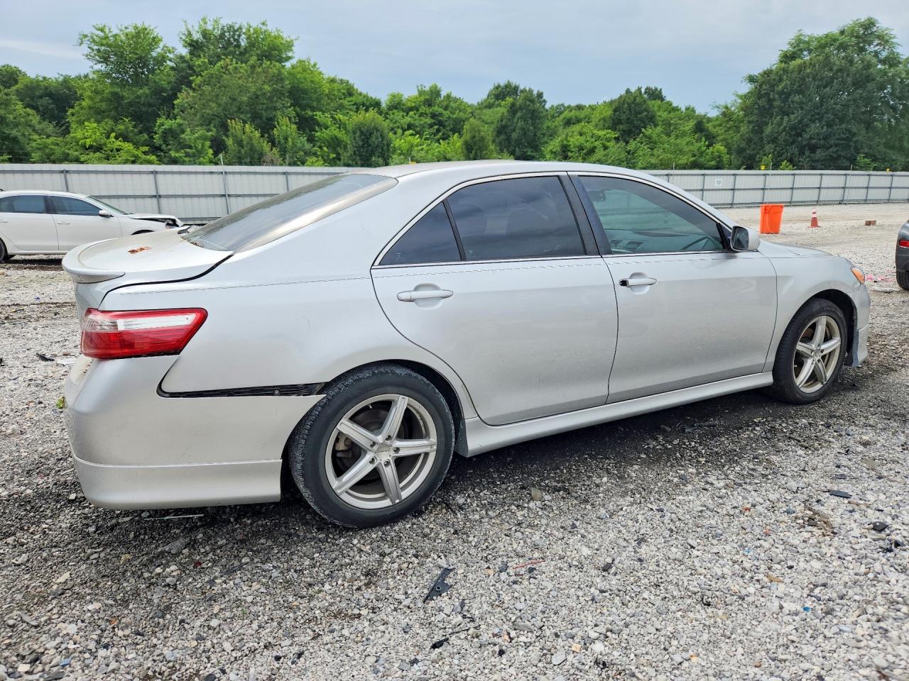 2008 Toyota Camry Se V6 Silver vin: 4T1BK46K28U565501