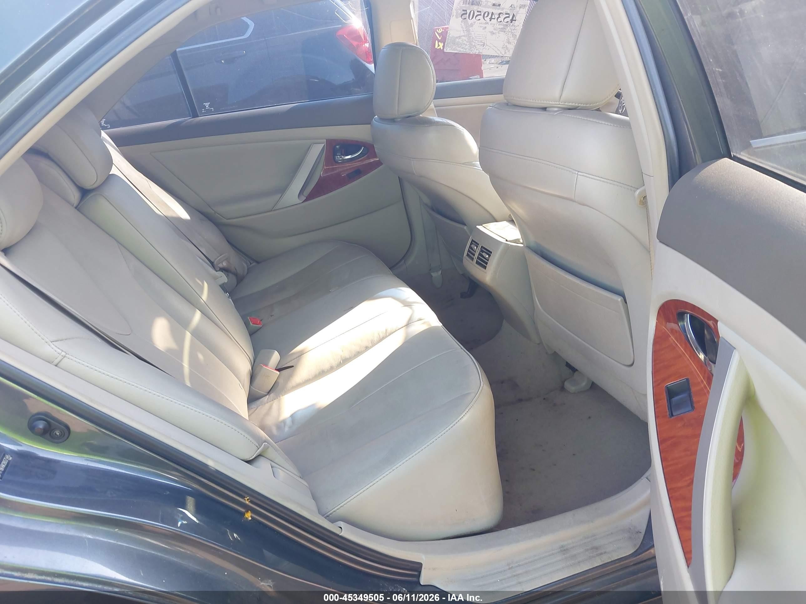 2008 Toyota Camry Xle V6 Dark Blue vin: 4T1BK46K28U575445