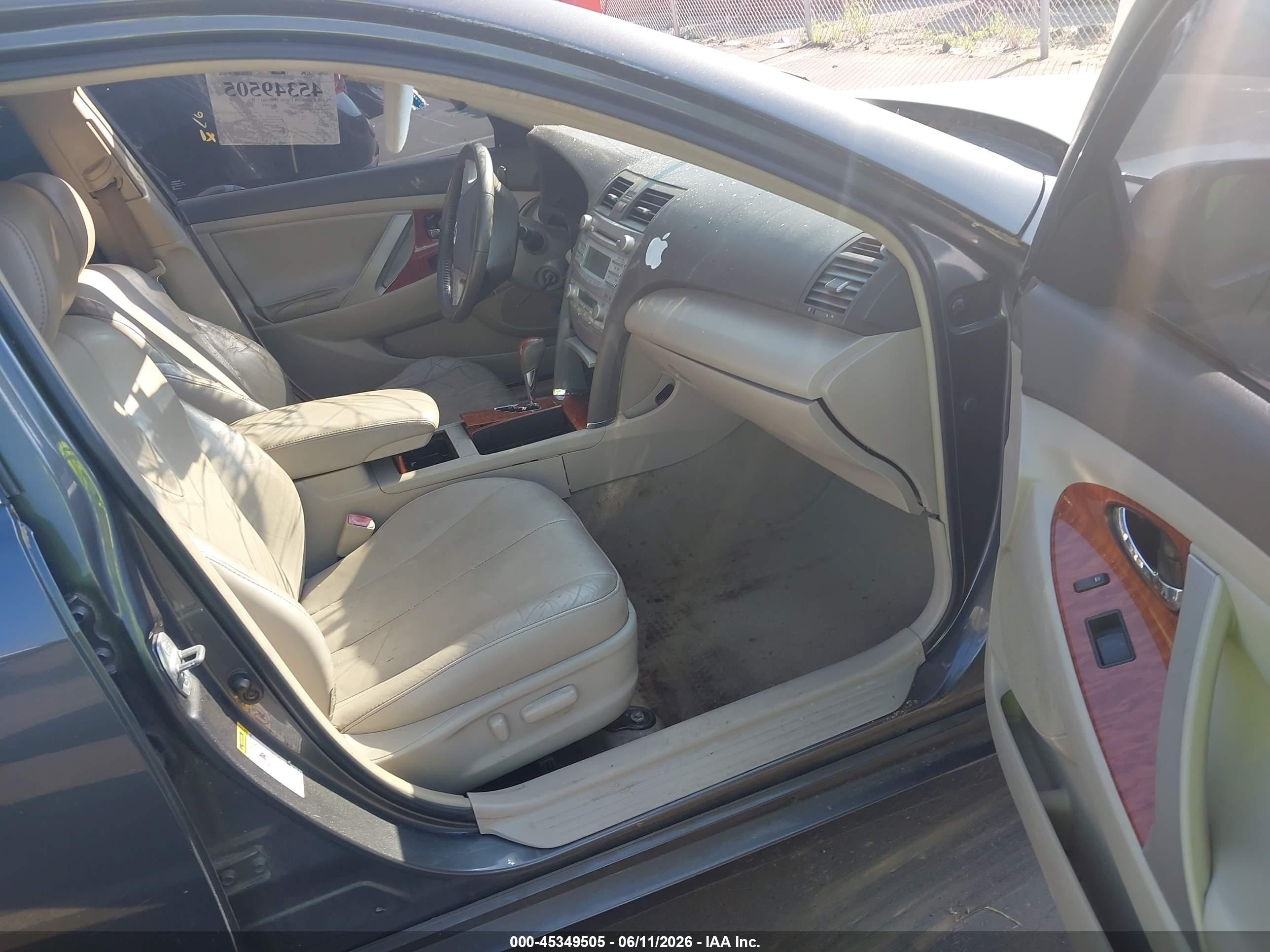 2008 Toyota Camry Xle V6 Dark Blue vin: 4T1BK46K28U575445