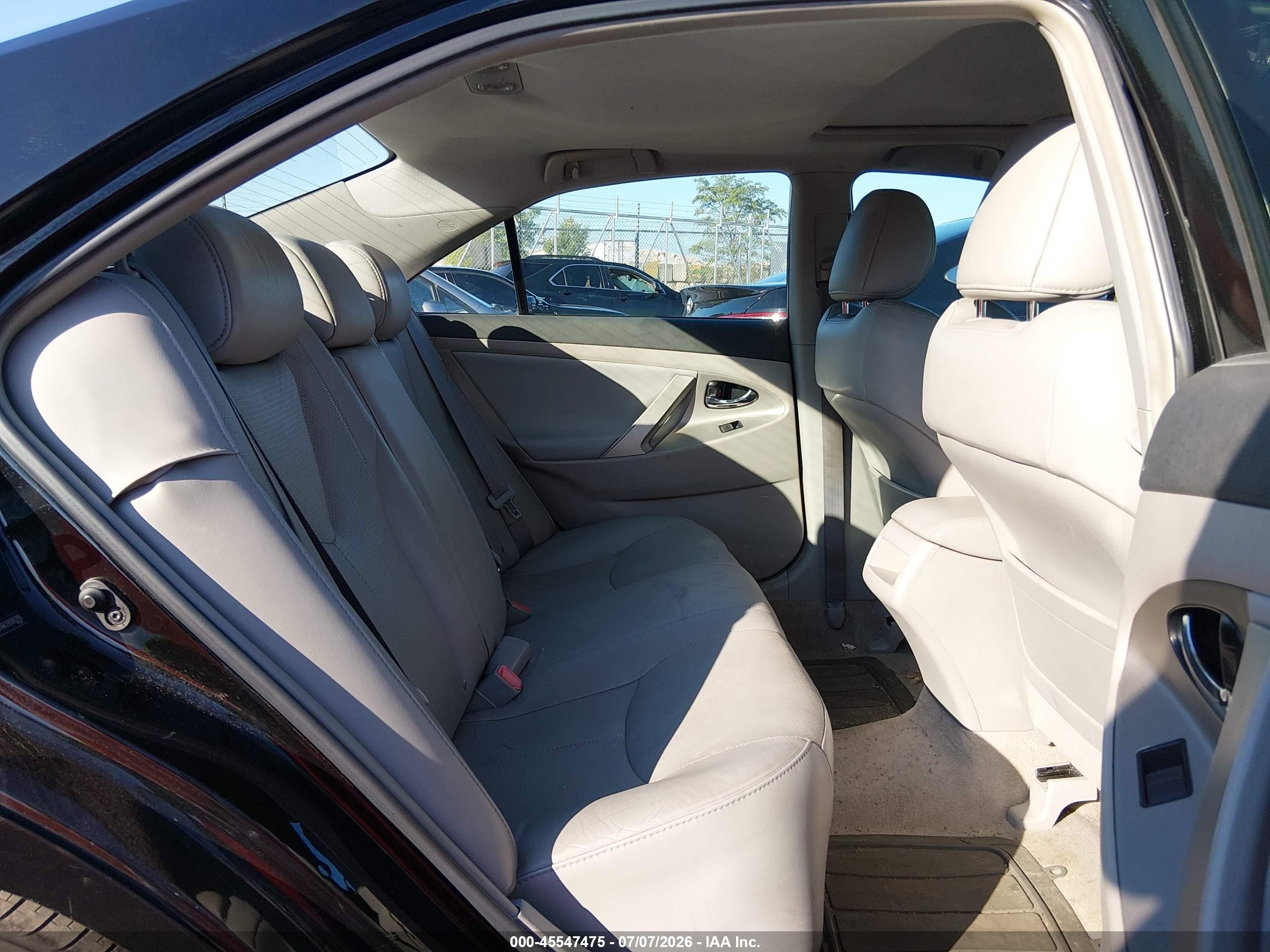 2009 Toyota Camry Se V6 Black vin: 4T1BK46K29U093396