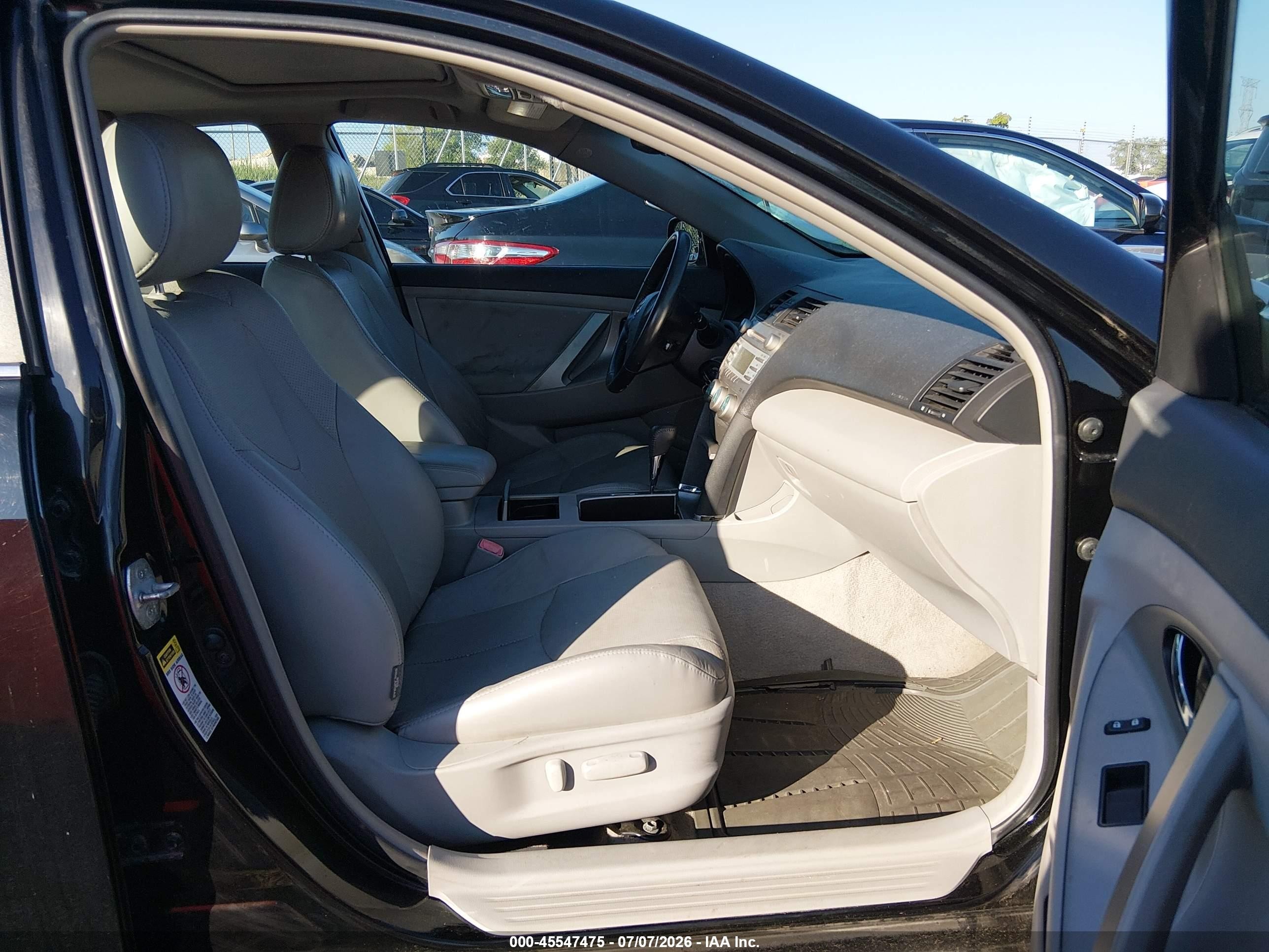 2009 Toyota Camry Se V6 Black vin: 4T1BK46K29U093396