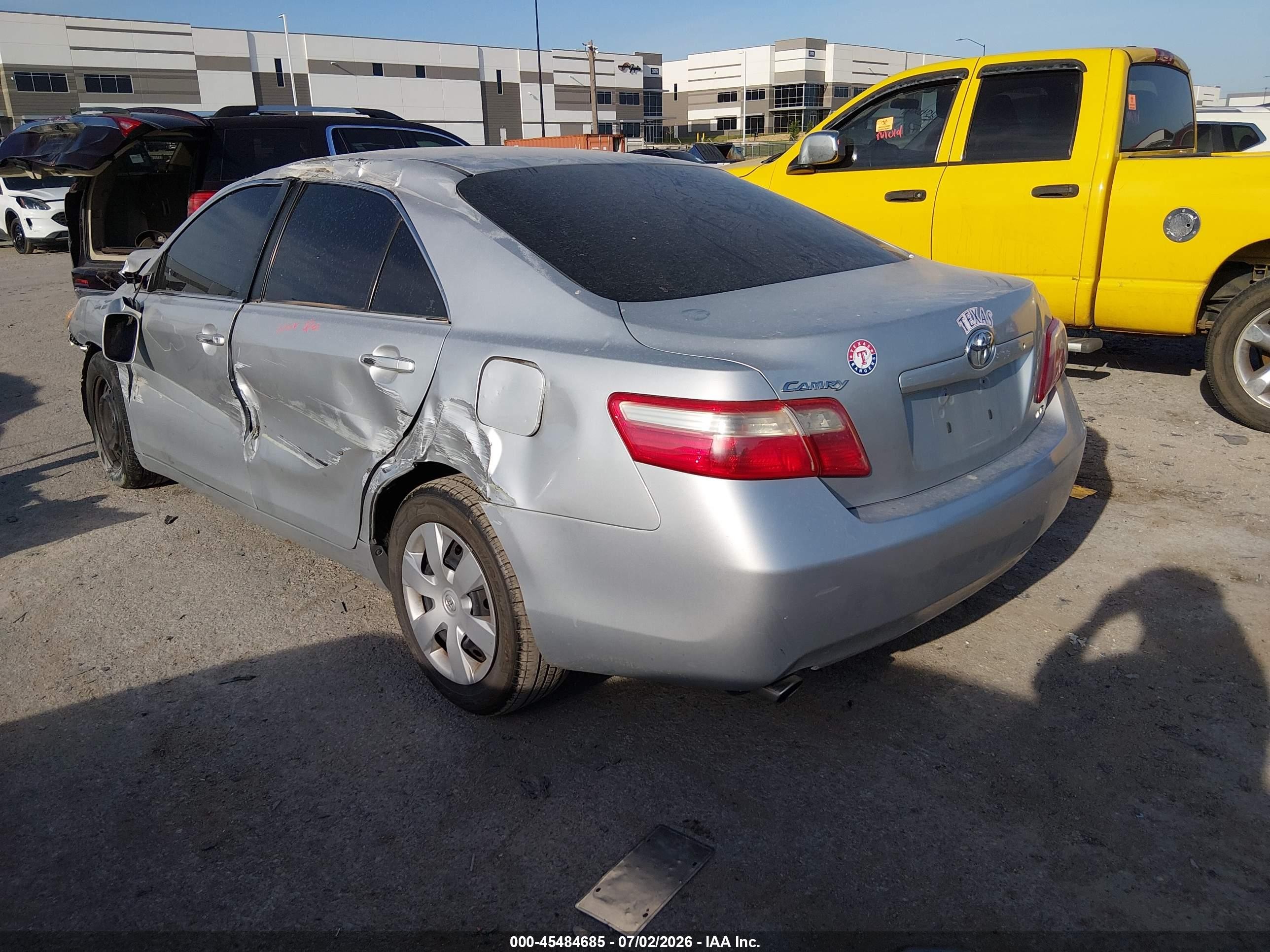 2009 Toyota Camry Le V6 Серебряный vin: 4T1BK46K29U579223