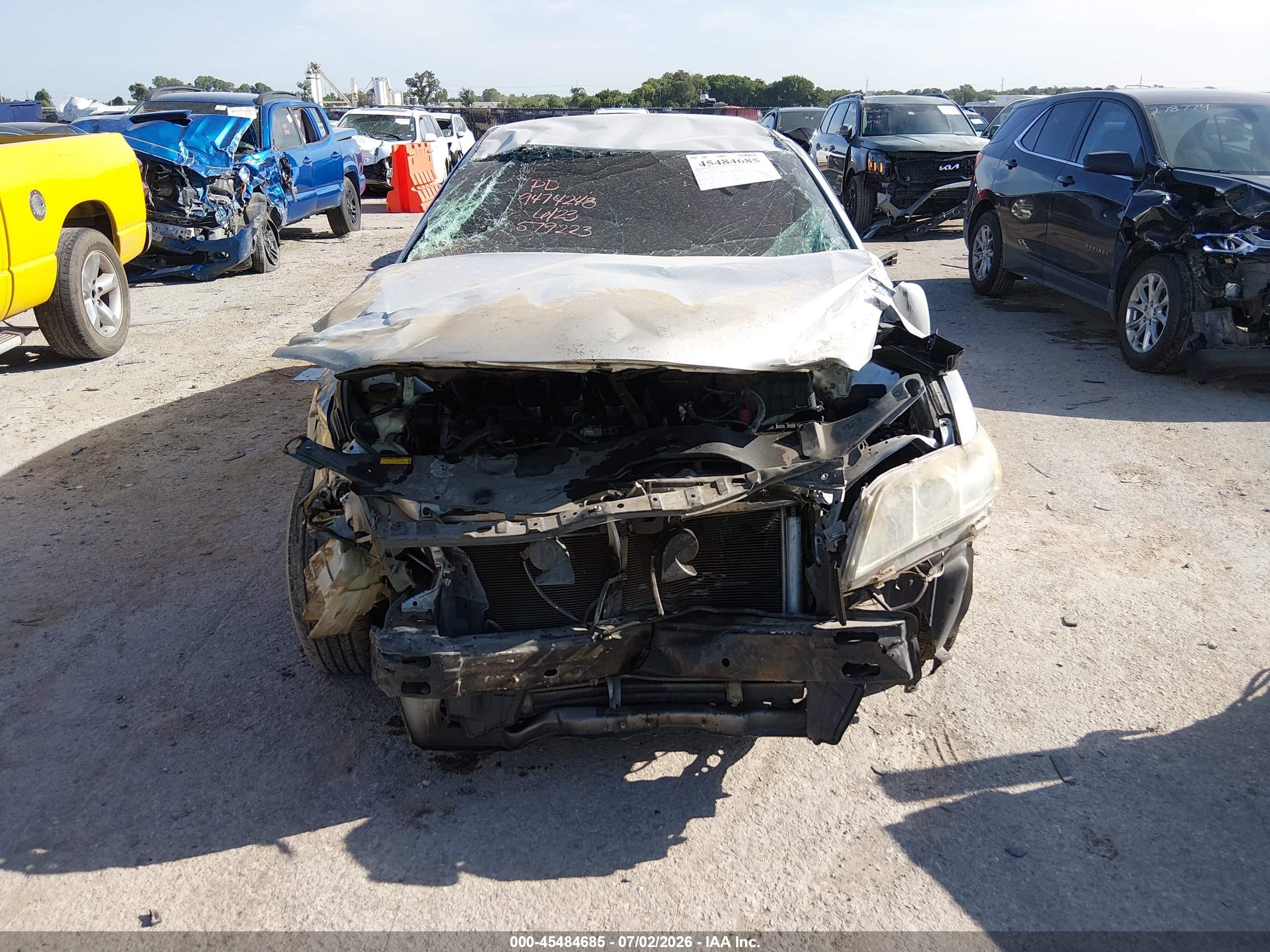 2009 Toyota Camry Le V6 Серебряный vin: 4T1BK46K29U579223