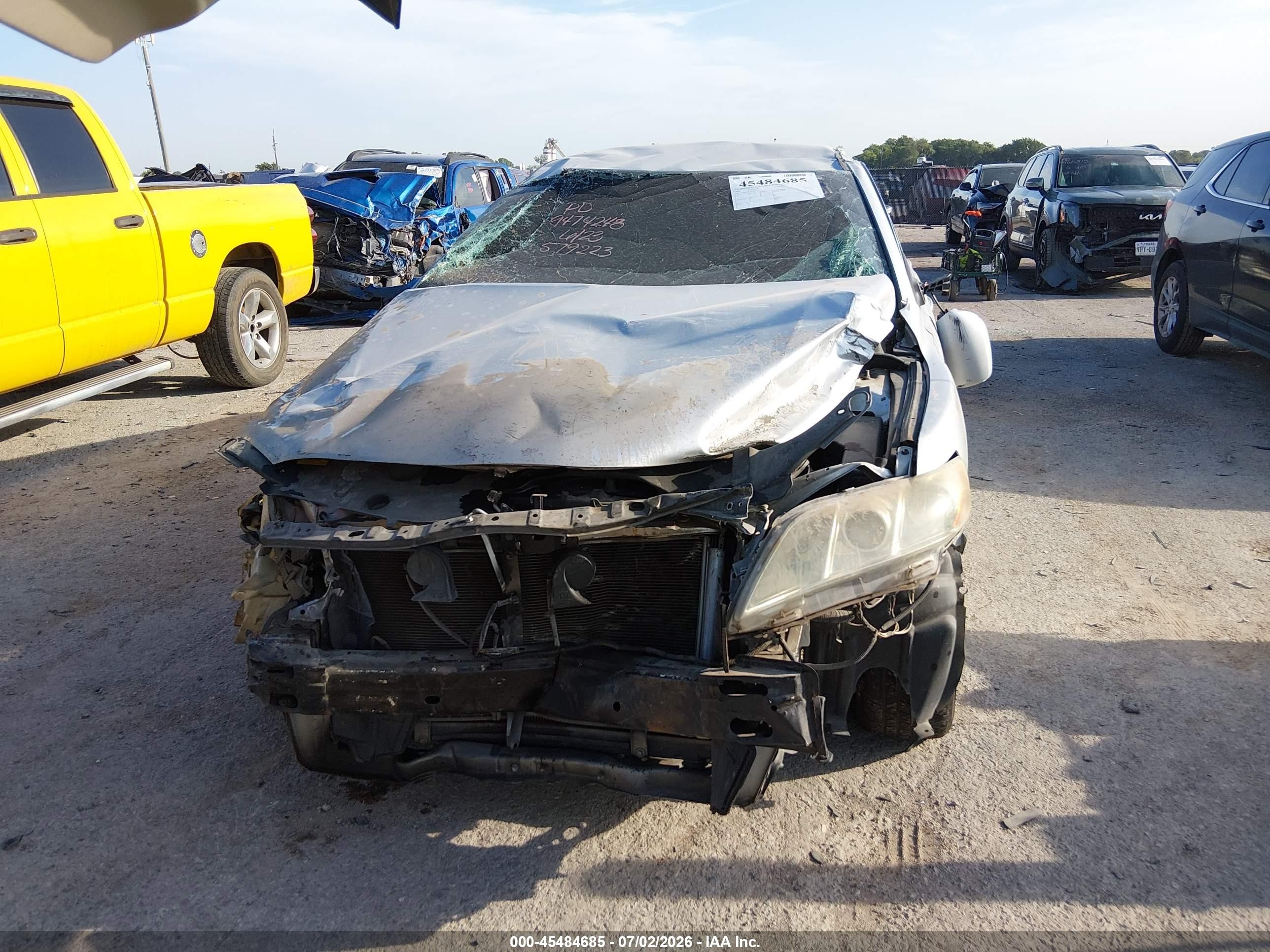 2009 Toyota Camry Le V6 Серебряный vin: 4T1BK46K29U579223