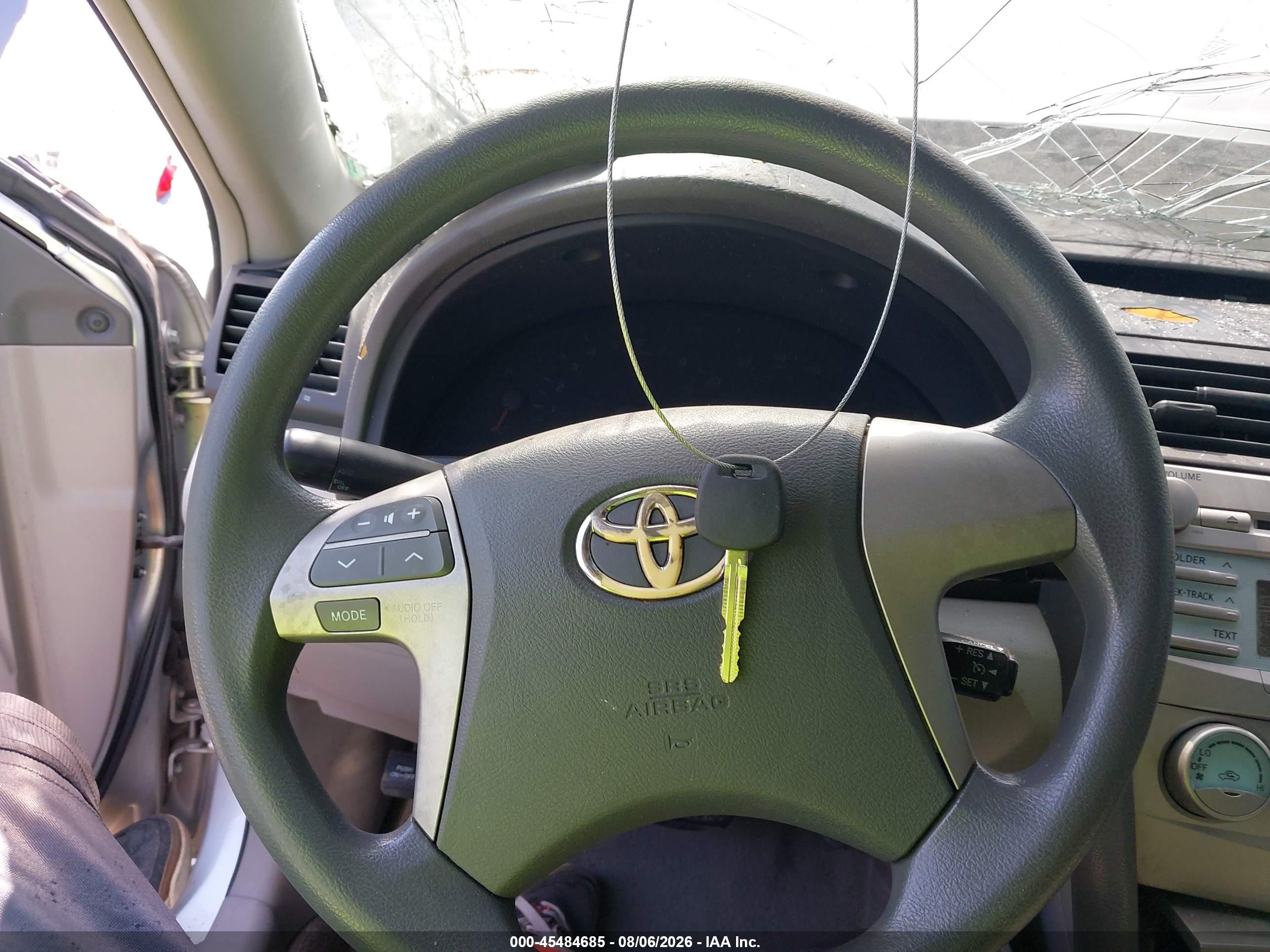 2009 Toyota Camry Le V6 Серебряный vin: 4T1BK46K29U579223
