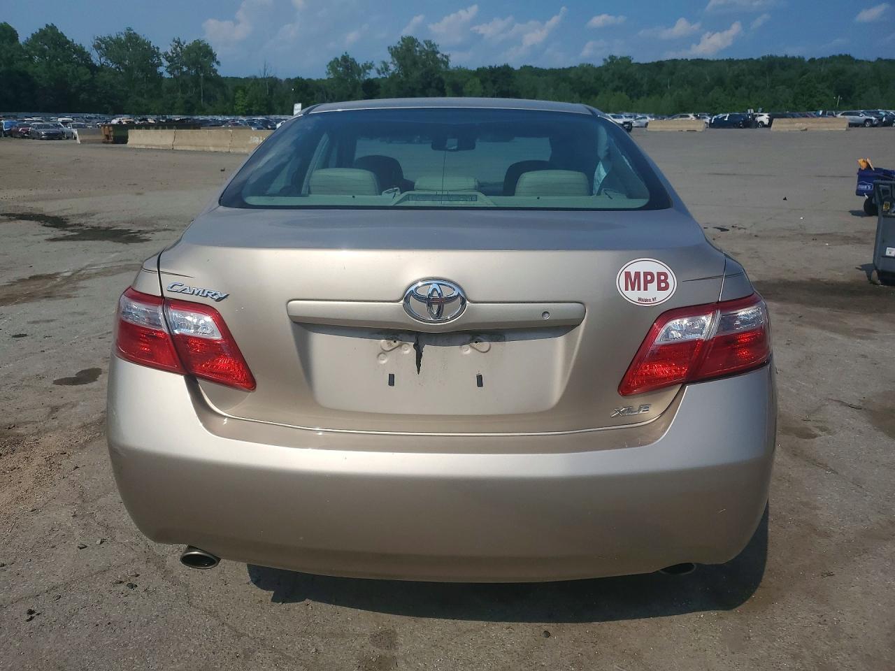 2009 Toyota Camry Xle V6 Tan vin: 4T1BK46K29U581361