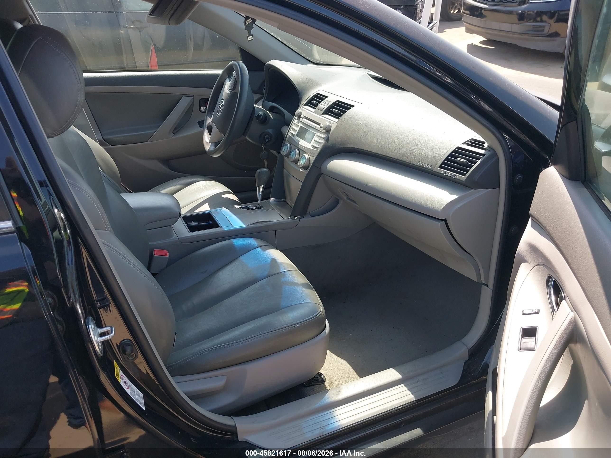 2009 Toyota Camry Le V6 Black vin: 4T1BK46K29U591761
