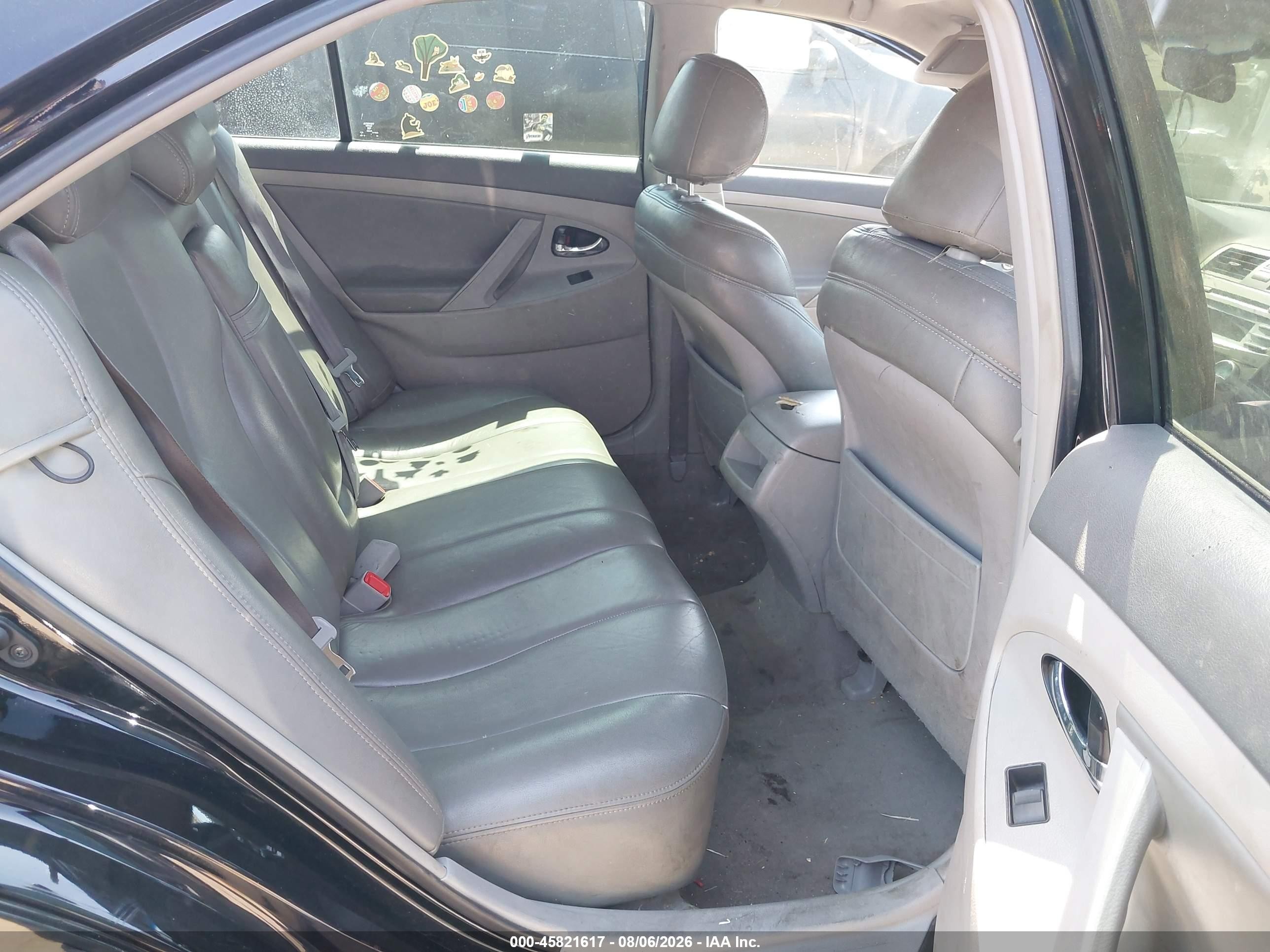 2009 Toyota Camry Le V6 Black vin: 4T1BK46K29U591761