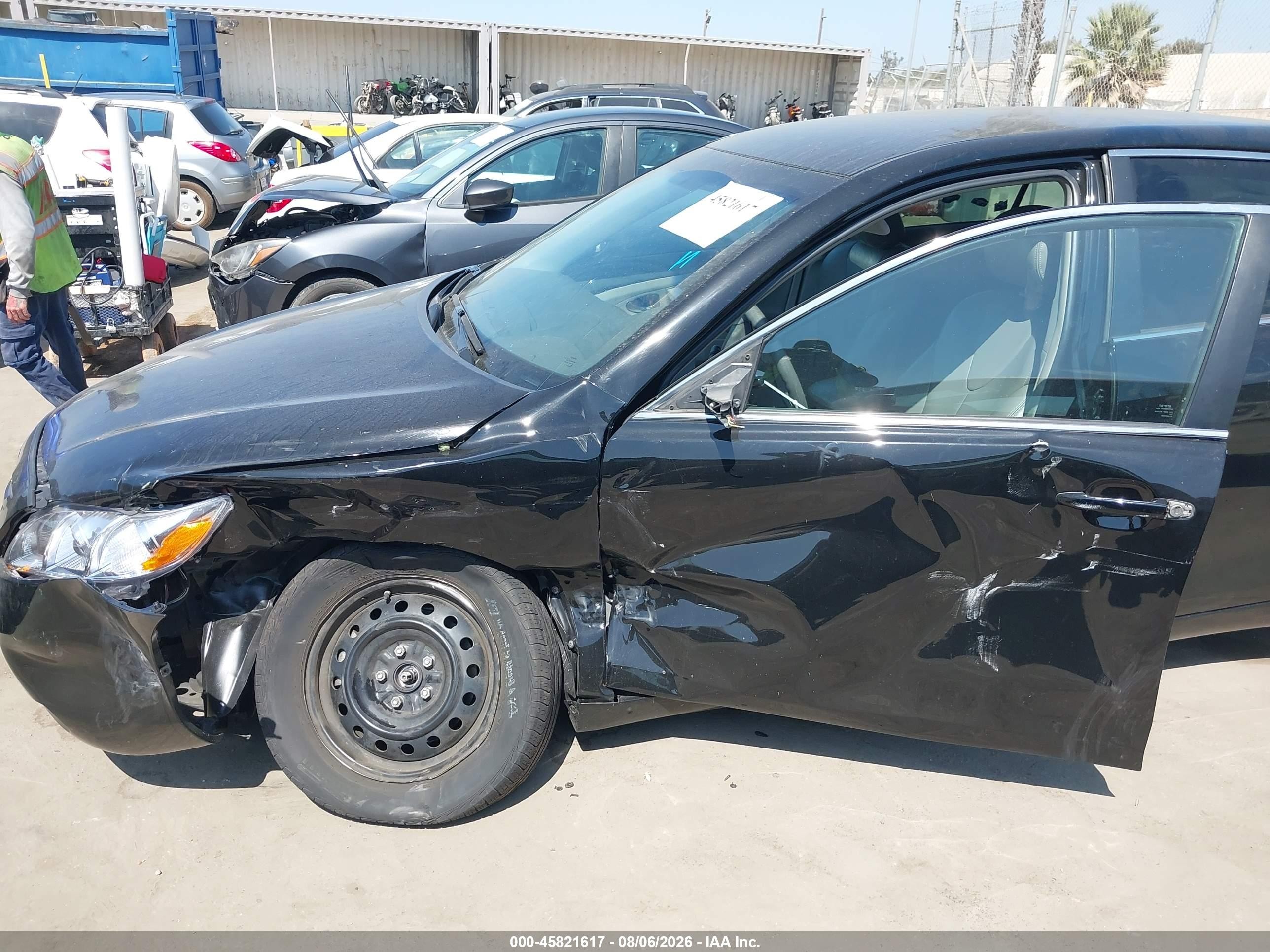 2009 Toyota Camry Le V6 Black vin: 4T1BK46K29U591761