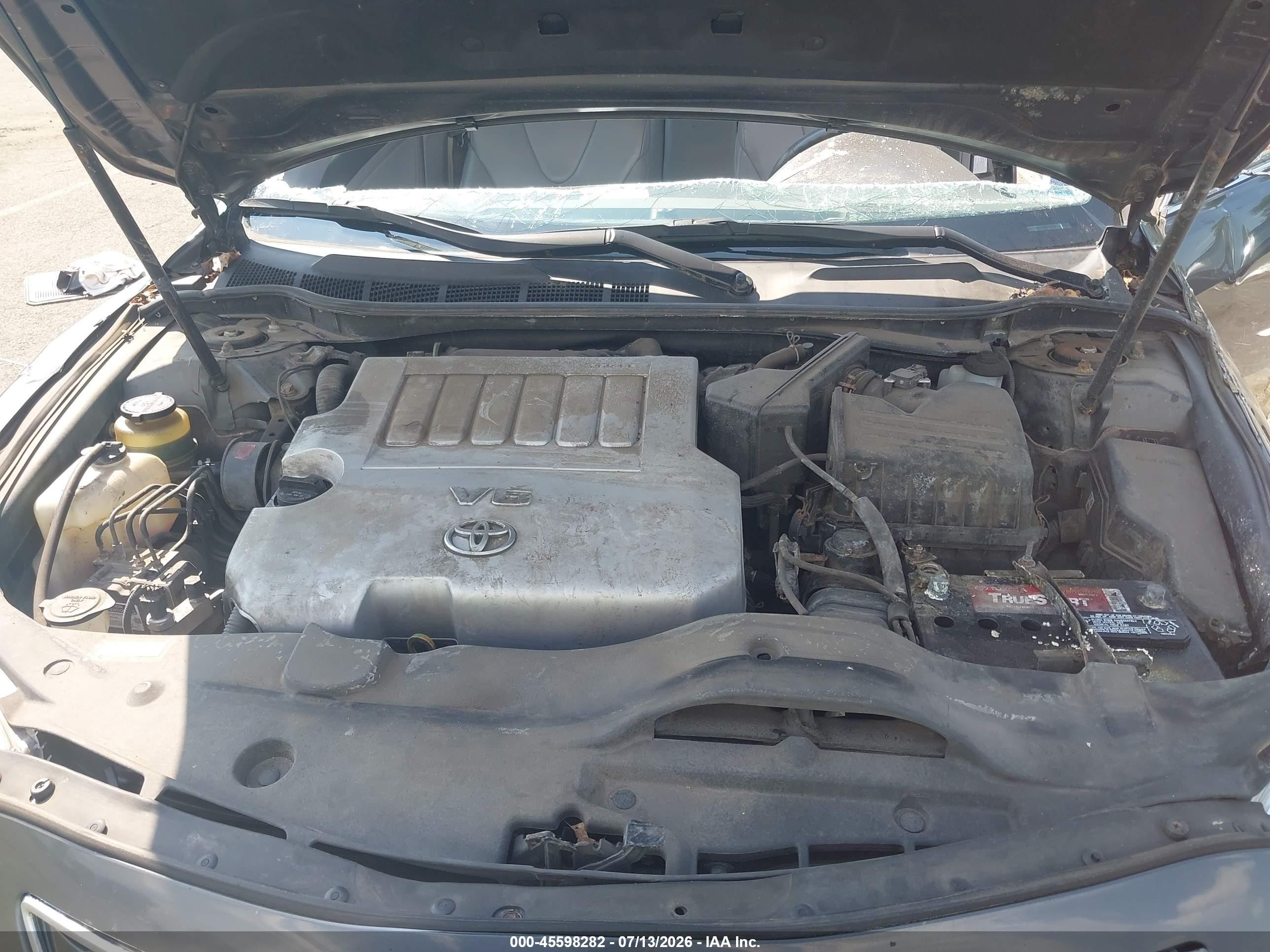 2009 Toyota Camry Xle V6 Gray vin: 4T1BK46K29U594448