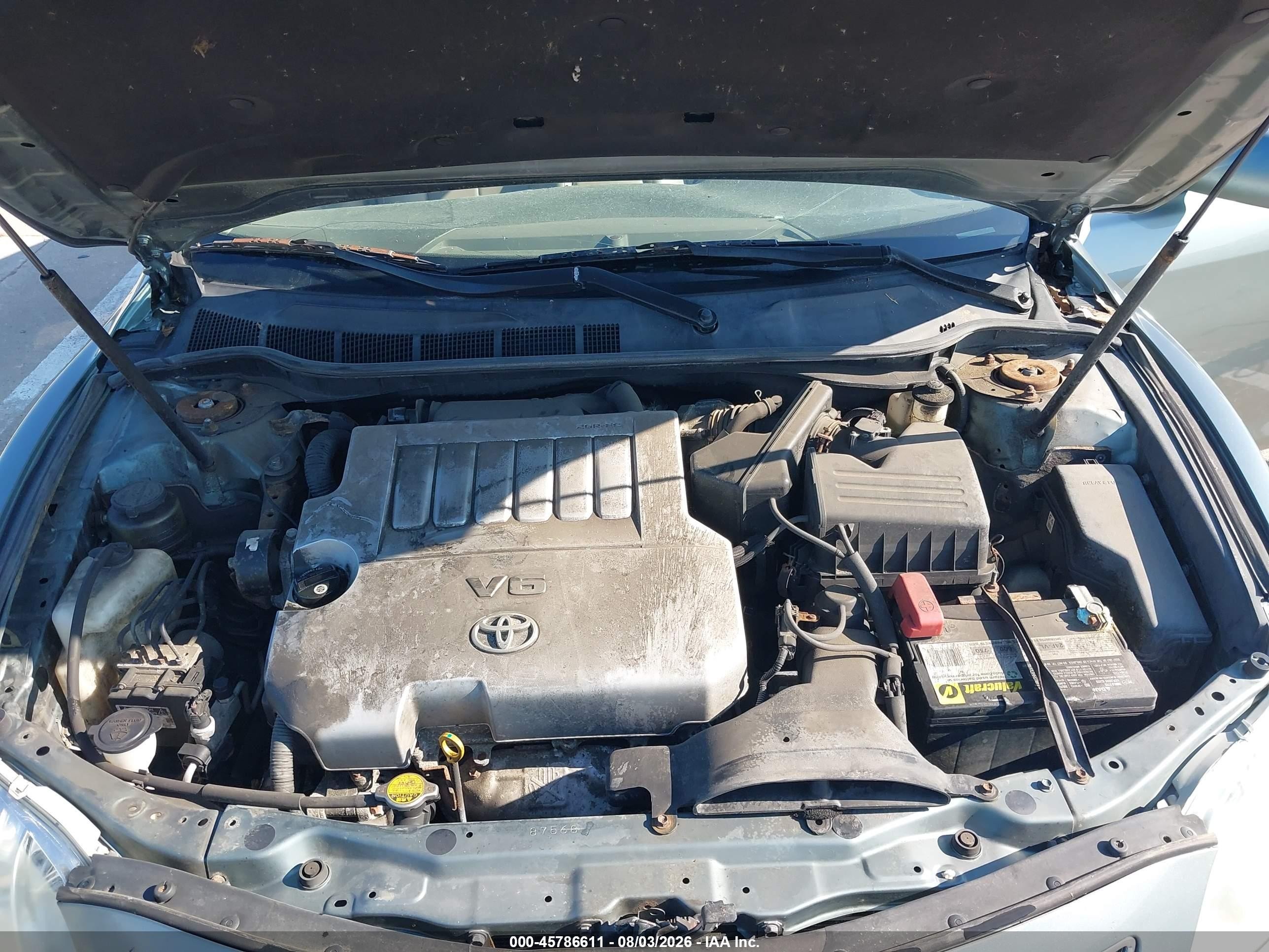 2009 Toyota Camry Xle V6 Teal vin: 4T1BK46K29U596569
