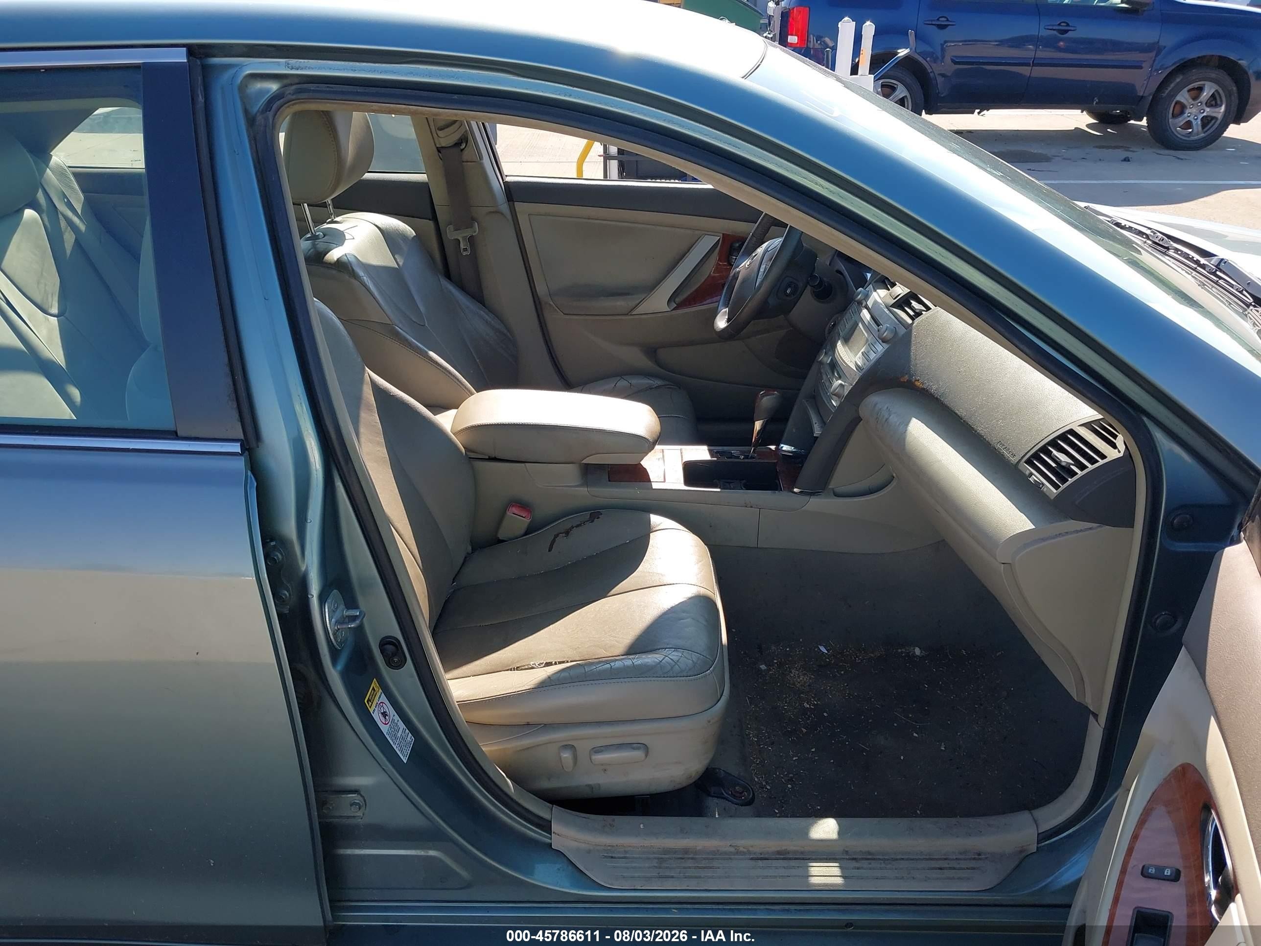 2009 Toyota Camry Xle V6 Teal vin: 4T1BK46K29U596569