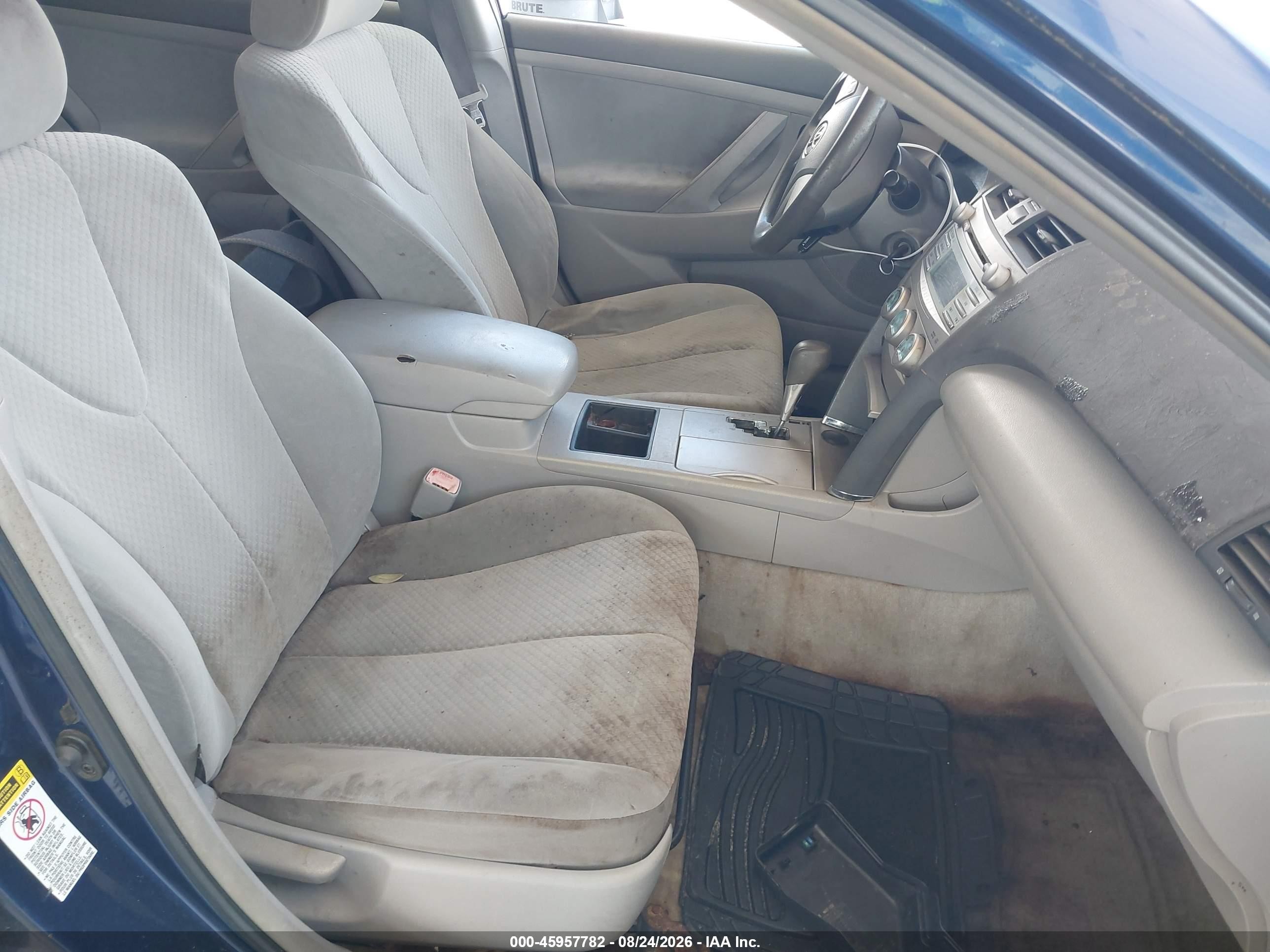 2007 Toyota Camry Le V6 Blue vin: 4T1BK46K37U010541