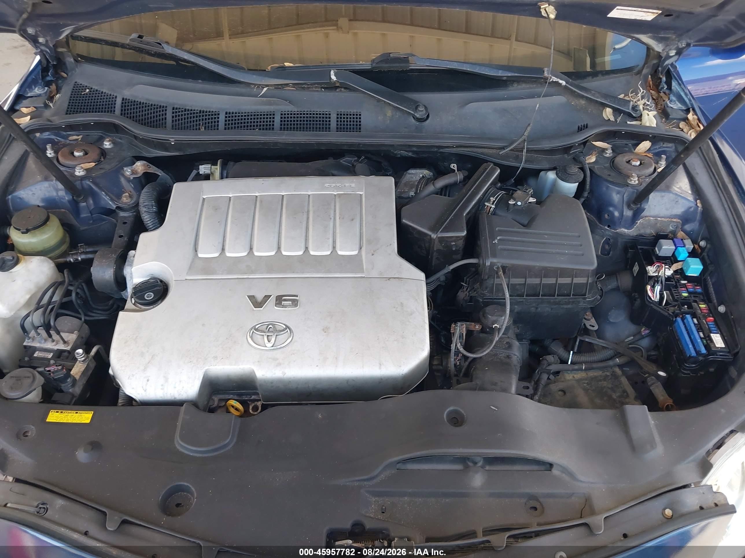 2007 Toyota Camry Le V6 Blue vin: 4T1BK46K37U010541