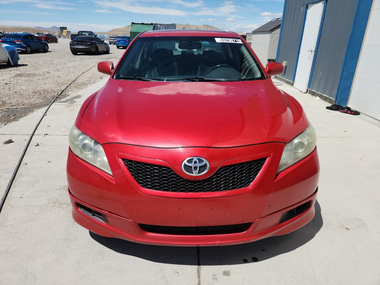 2007 Toyota Camry Se V6 Red vin: 4T1BK46K37U020700 Damage: Hood, Chipped, 10 Or More