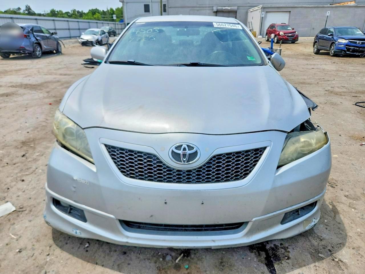 2007 Toyota Camry Se V6 Gray vin: 4T1BK46K37U022138