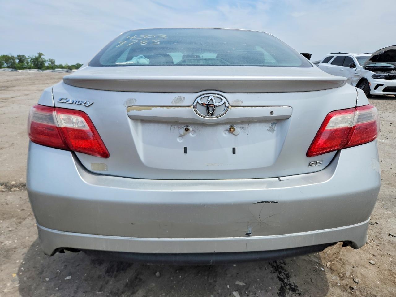 2007 Toyota Camry Se V6 Gray vin: 4T1BK46K37U022138