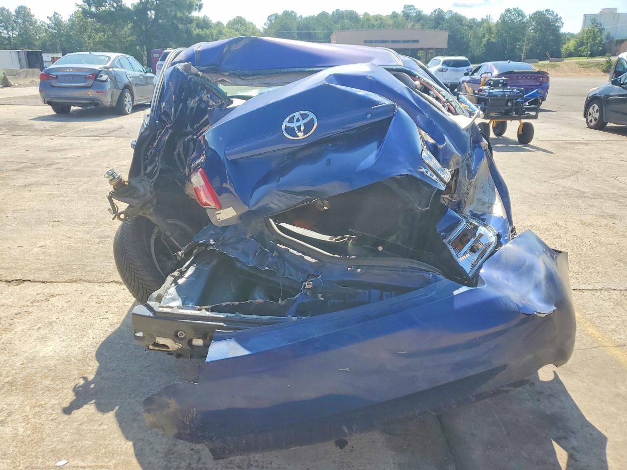 2007 Toyota Camry Xle V6 Blue vin: 4T1BK46K37U026691