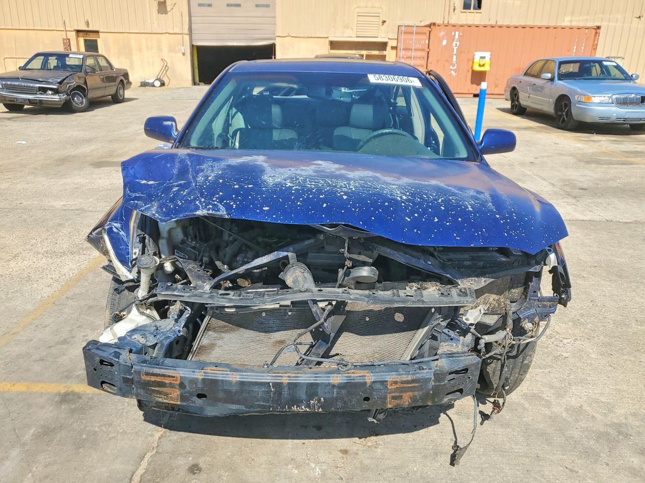 2007 Toyota Camry Xle V6 Blue vin: 4T1BK46K37U026691