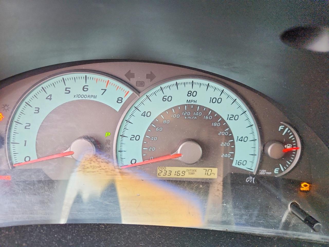 2007 Toyota Camry Se V6 Красный vin: 4T1BK46K37U031602